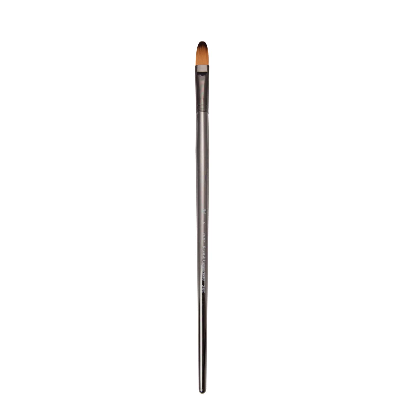 12 Pack: Zen&#x2122; Series 43 Long Handle Filbert Brush