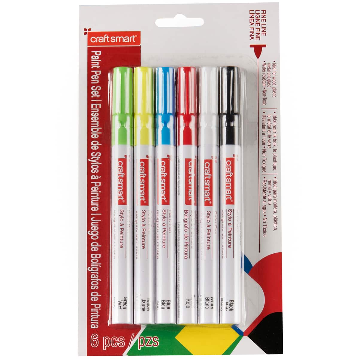 Basic Fine Line Paint Pen Set By Craft Smart Michaels
