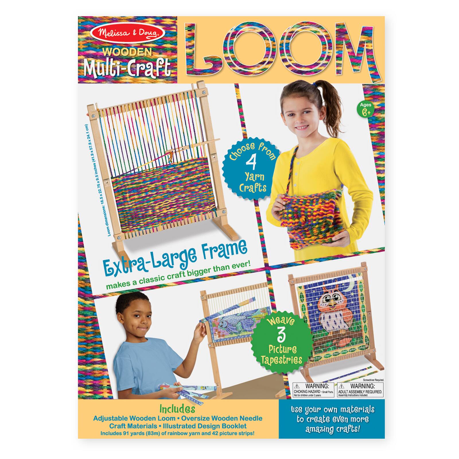 melissa and doug loom projects