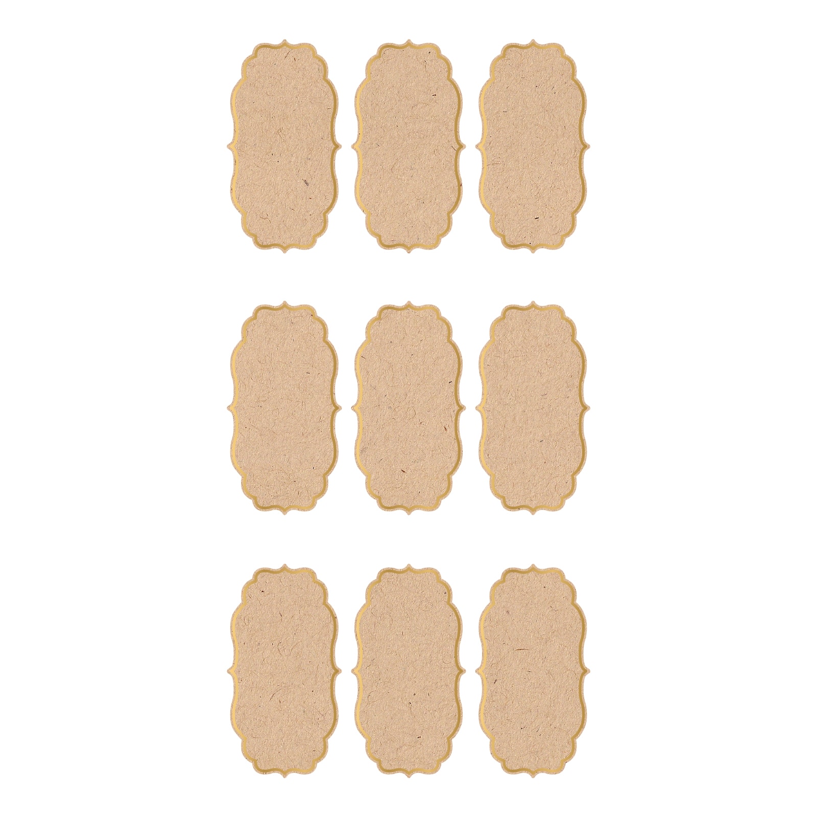 12 Packs: 45 ct. (540 total) Scalloped Kraft Tags by Recollections&#x2122;