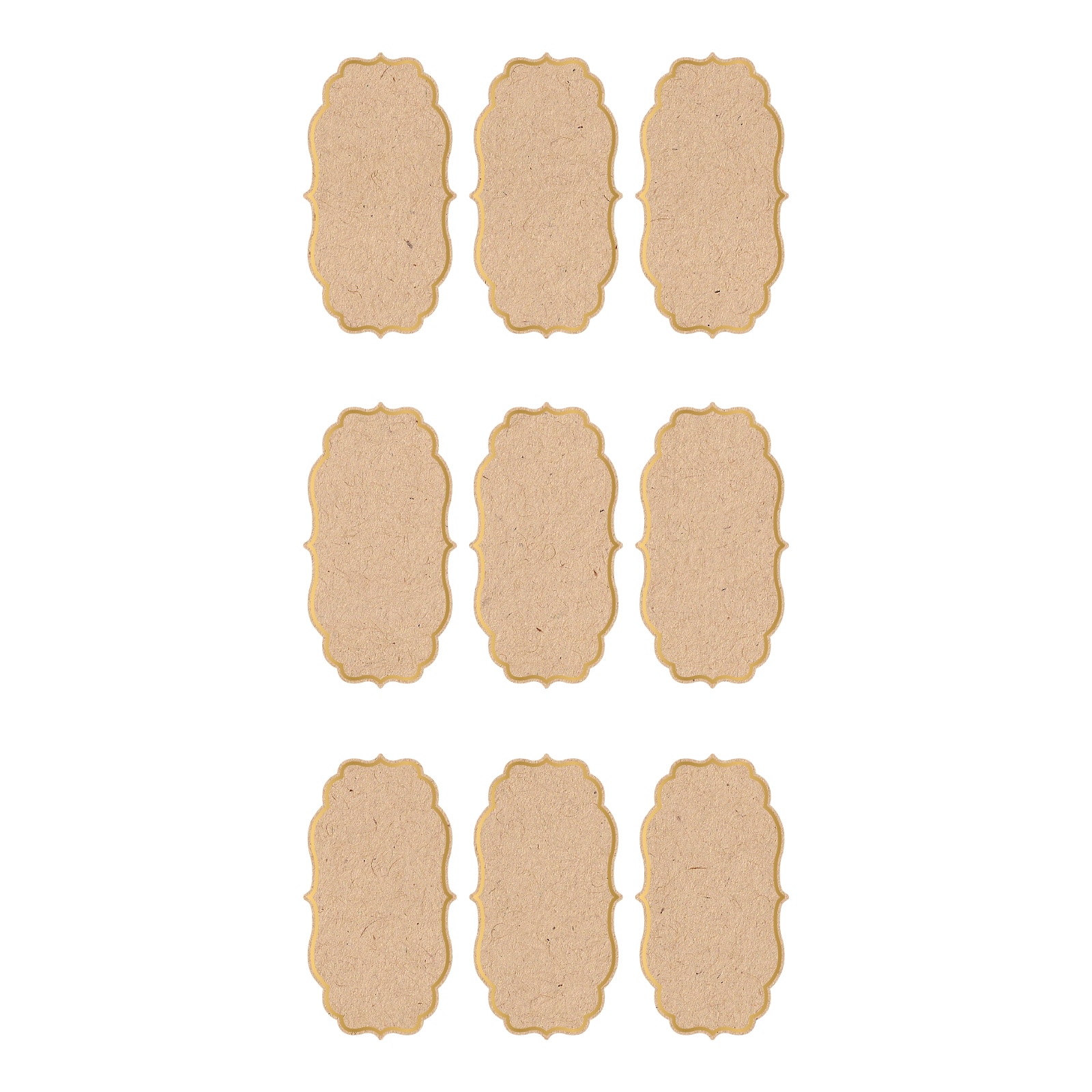 12 Packs: 45 ct. (540 total) Scalloped Kraft Tags by Recollections™