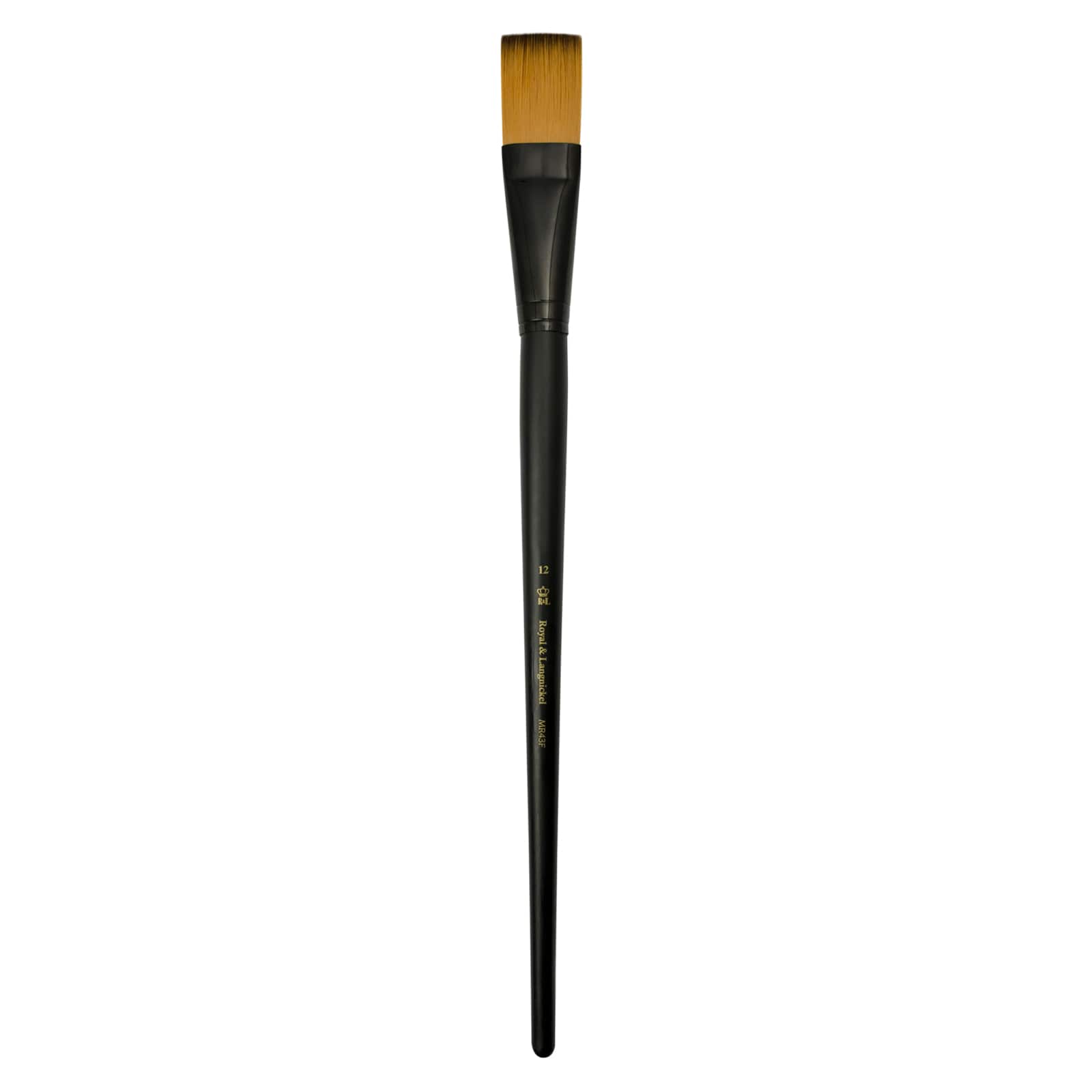 12 Pack: Royal & Langnickel® Essentials™ Long Handle Flat Brush