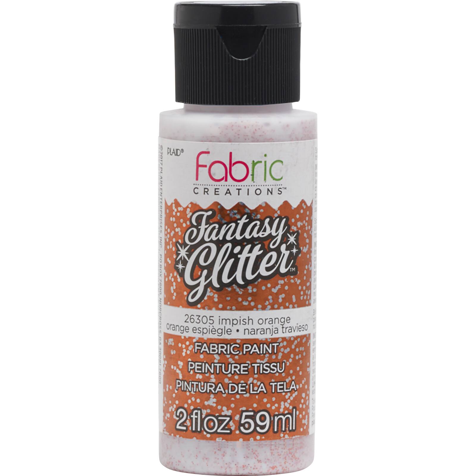 Plaid® Fabric Creations™ Fantasy Glitter™ Fabric Paint Michaels