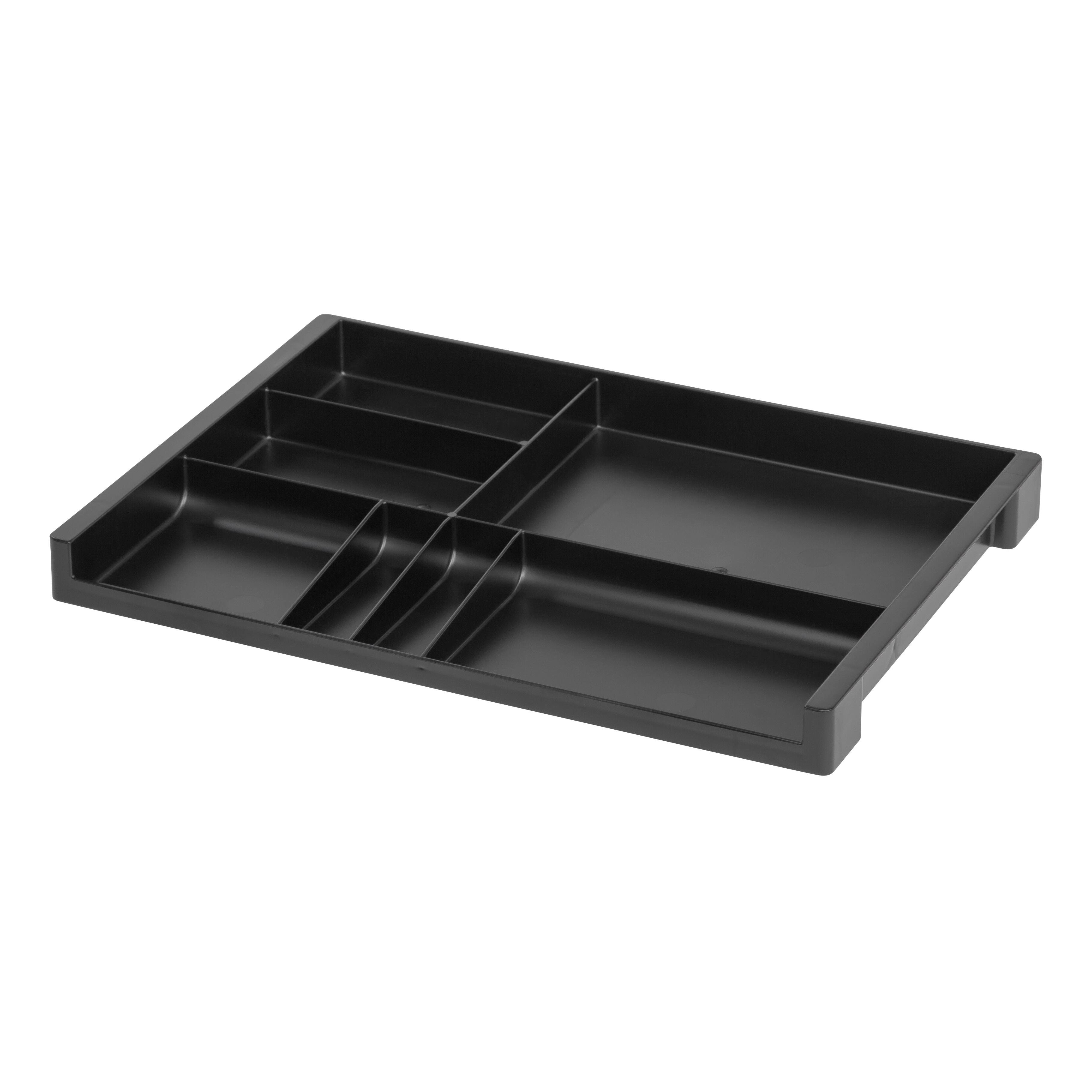 Iris Black Organizer Tray 8 Pack