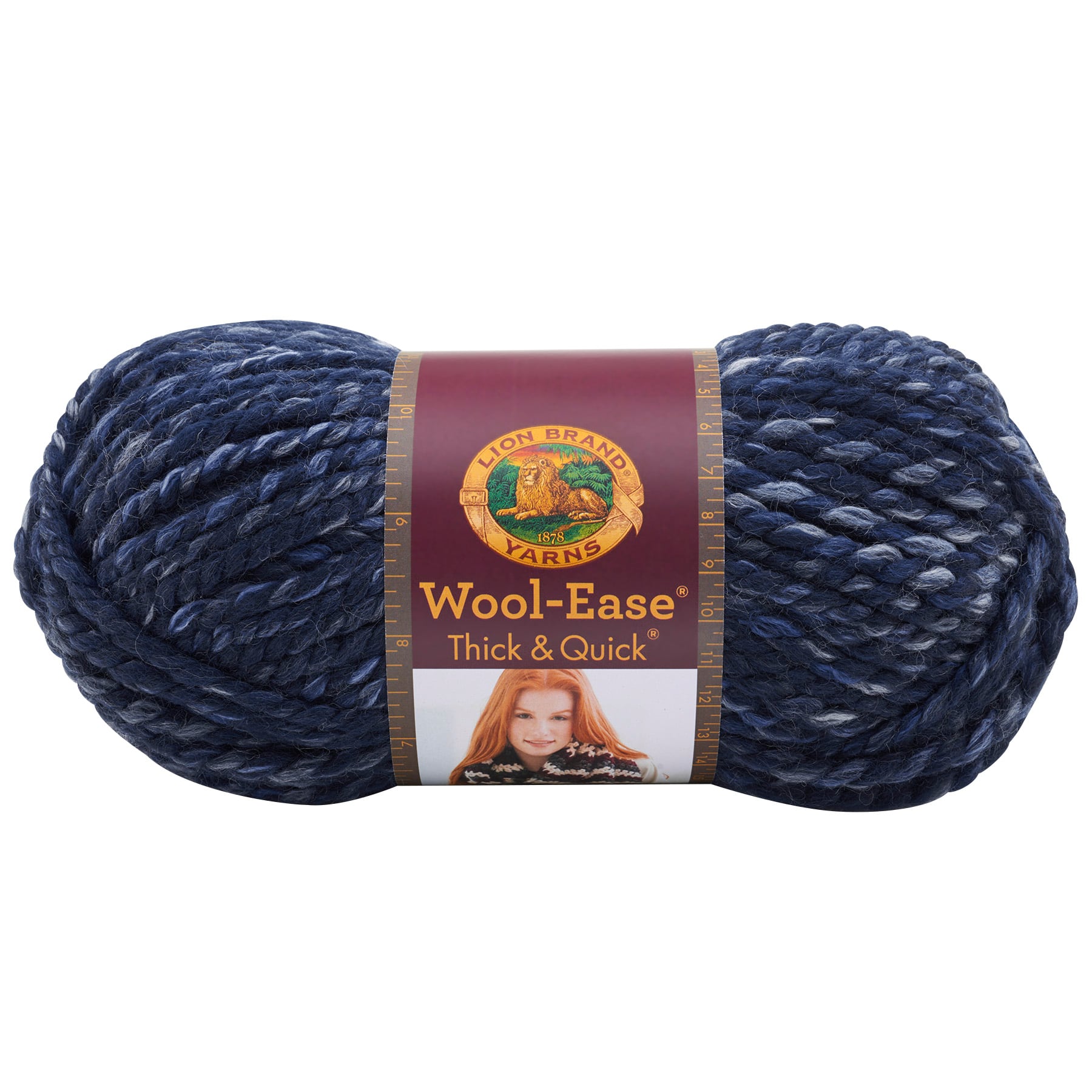 Lion Brand Wool Ease Thick & Quick Yarn, Lot of 2 Skeins, 5 oz