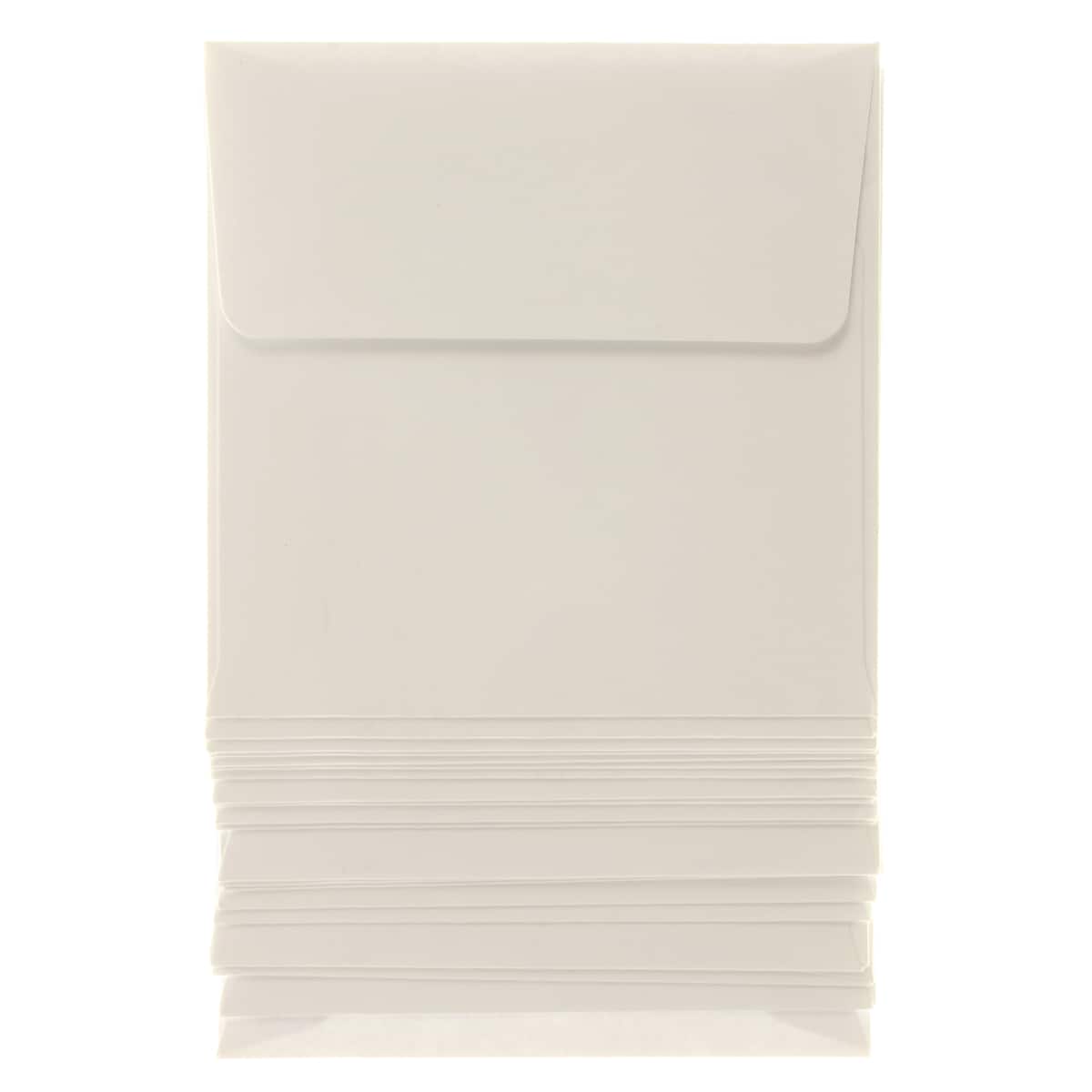 12 Packs: 20 ct. (240 total) White Envelopes by Recollections&#x2122;, 3.25&#x22; x 3.25&#x22;