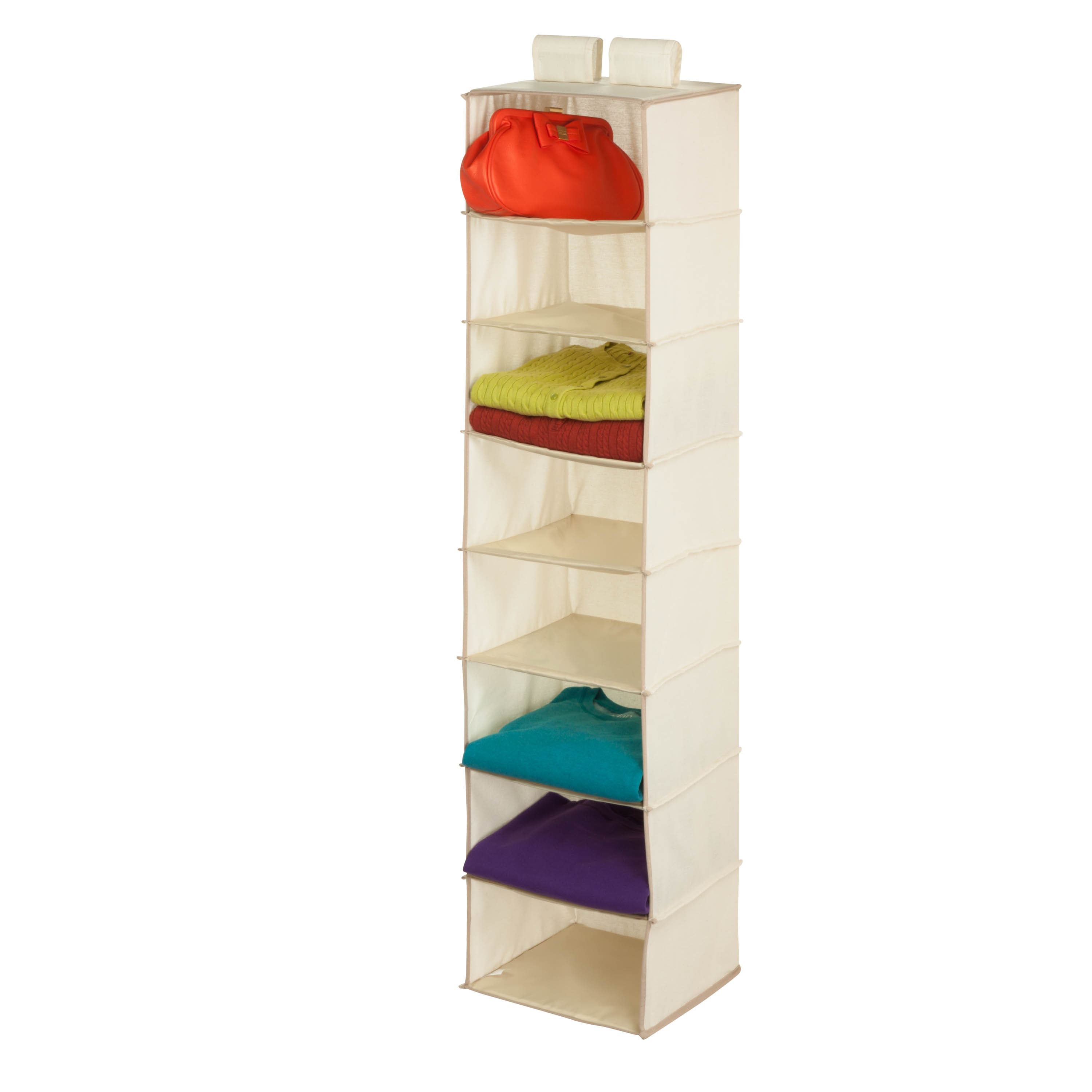 Honey Can Do 54&#x22; 8-Shelf Hanging Vertical Closet Organizer