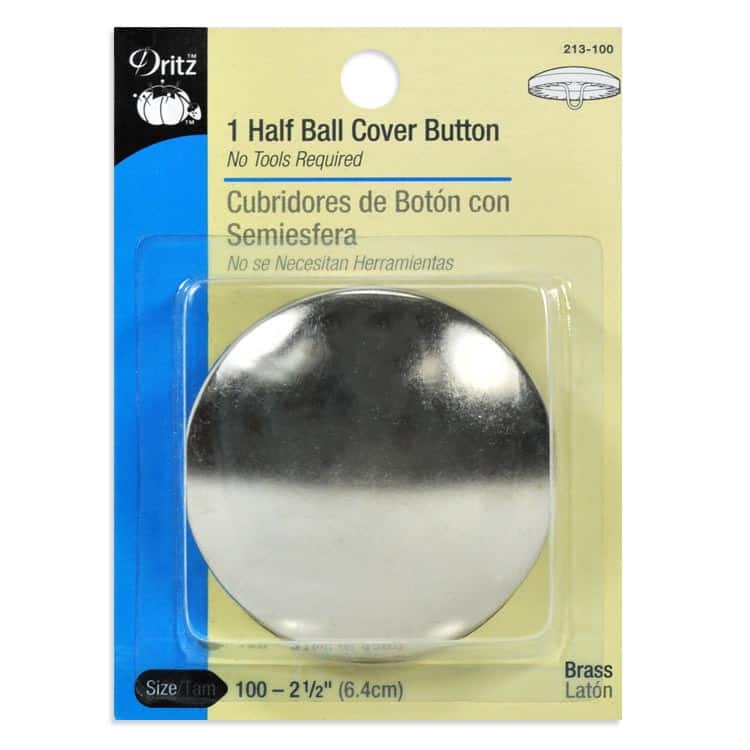 Dritz® Half Ball Cover Button, Size 100