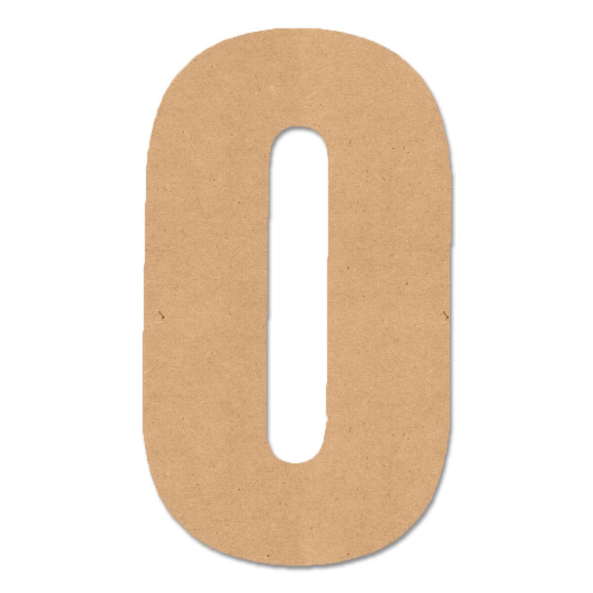 10.5 Wood Letter by Make Market | Alphabet O | 10.5 in