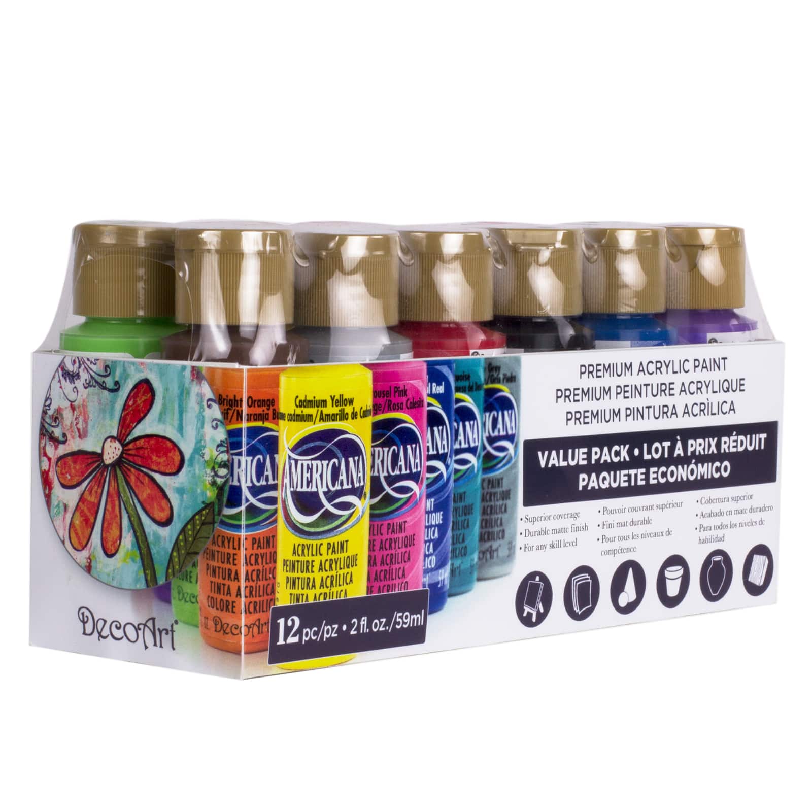 Americana® Premium Acrylic Paint Value Pack