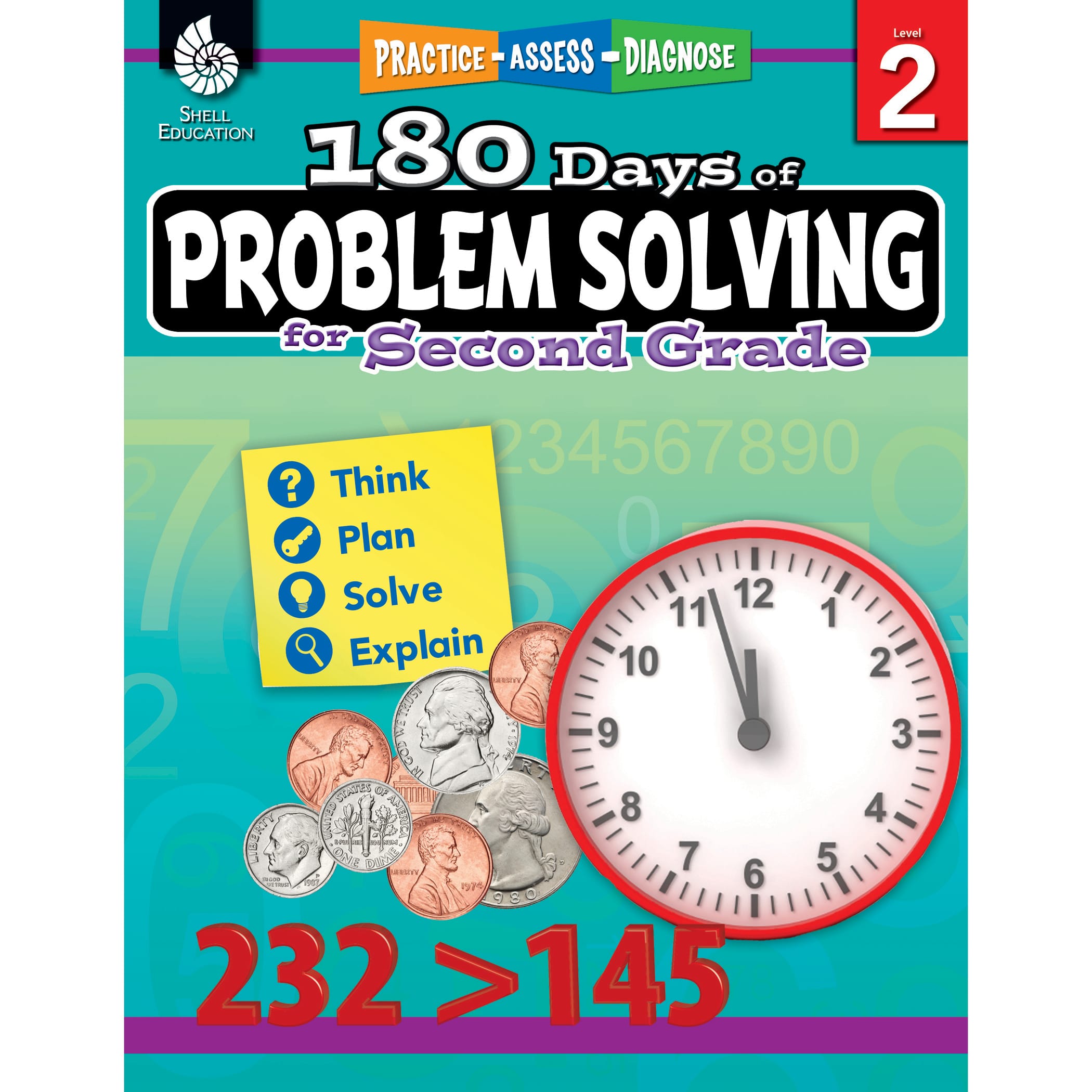 180 Days of Problem Solving Book, Grade 2