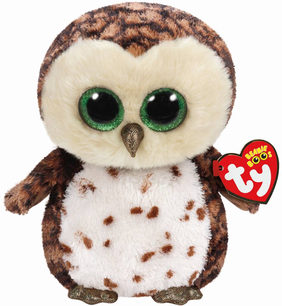 Find the Ty Beanie Boo's™ Brown Sammy Owl, Medium at Michaels
