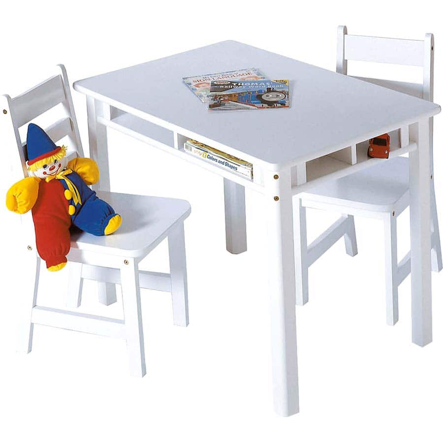 Lipper Child S Rectangular Table Chair Set