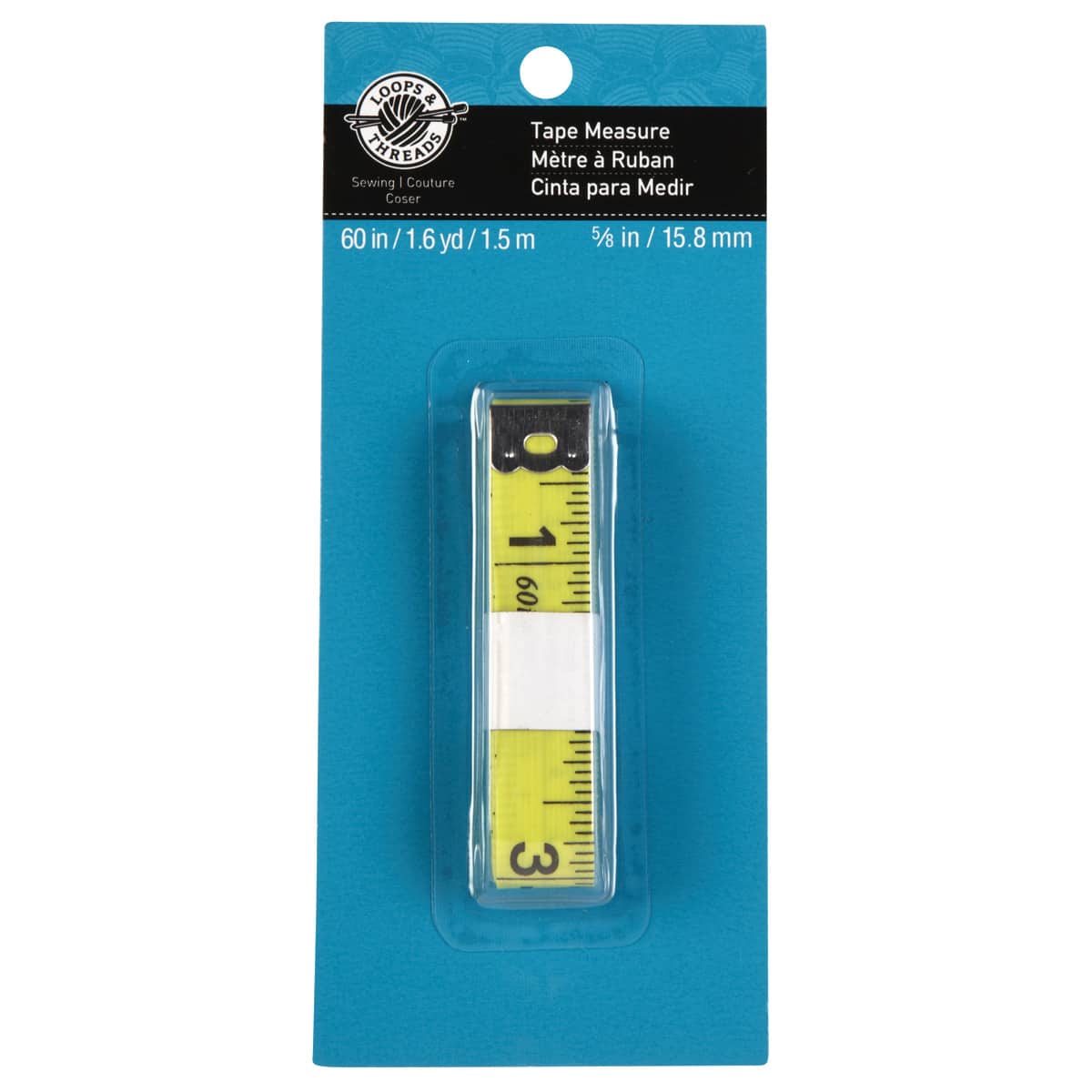 Loops & Threads™ Tape Measure, 60"