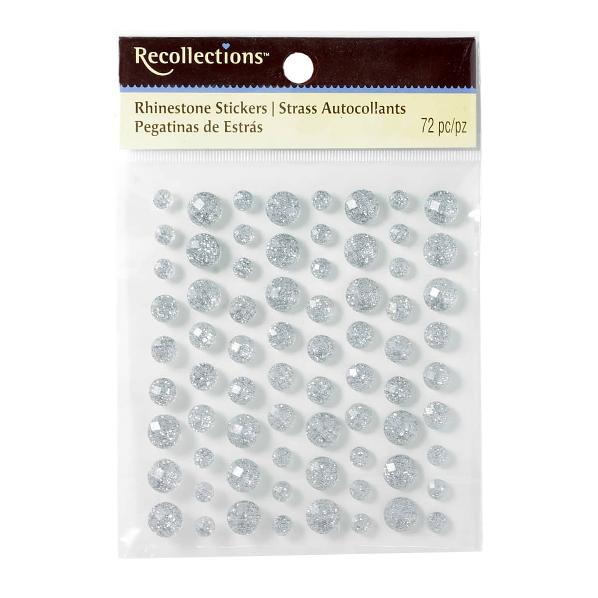 Recollections™ Rhinestone Stickers, Glitter Assortment
