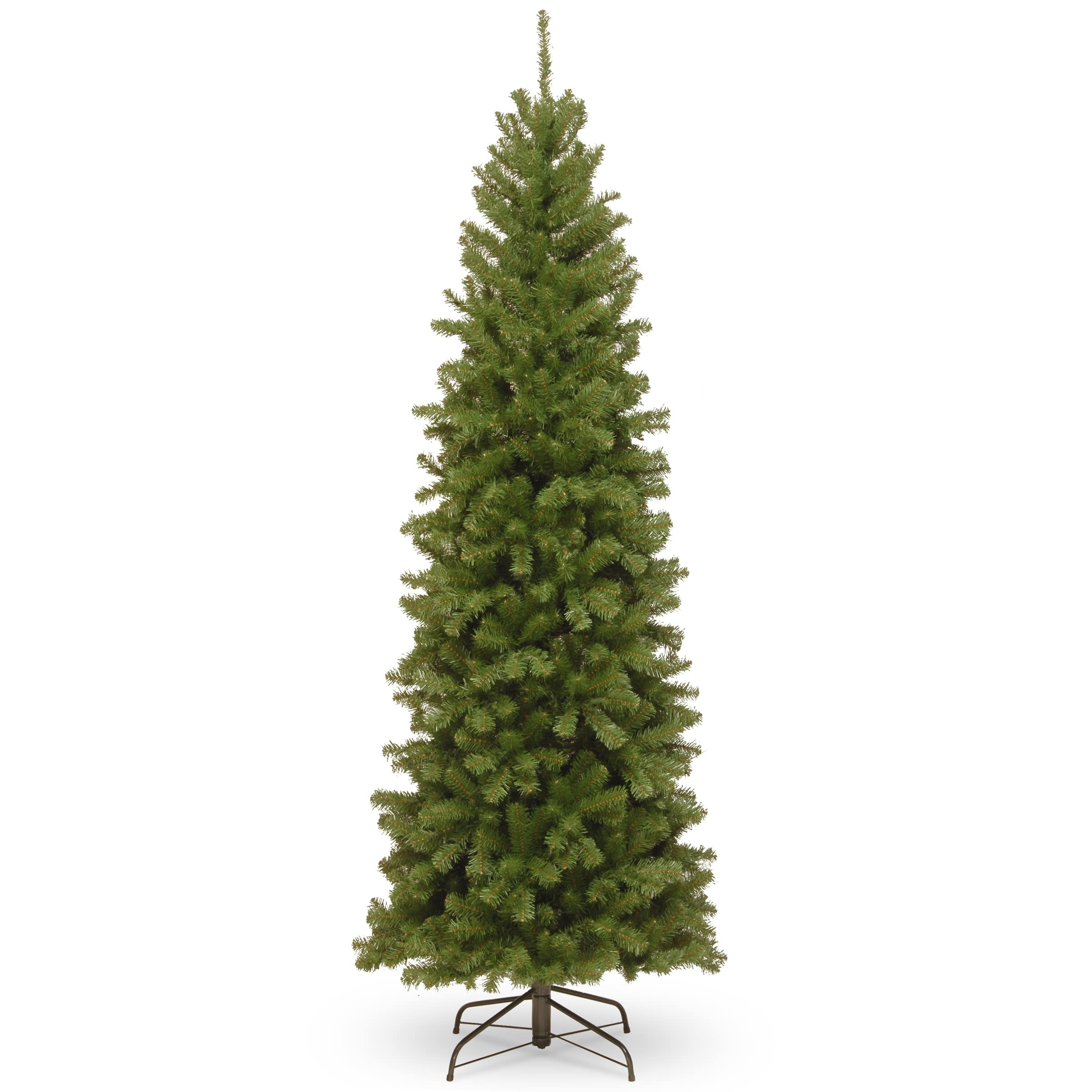 7 ft. Unlit North Valley Spruce Pencil Artificial Christmas Tree