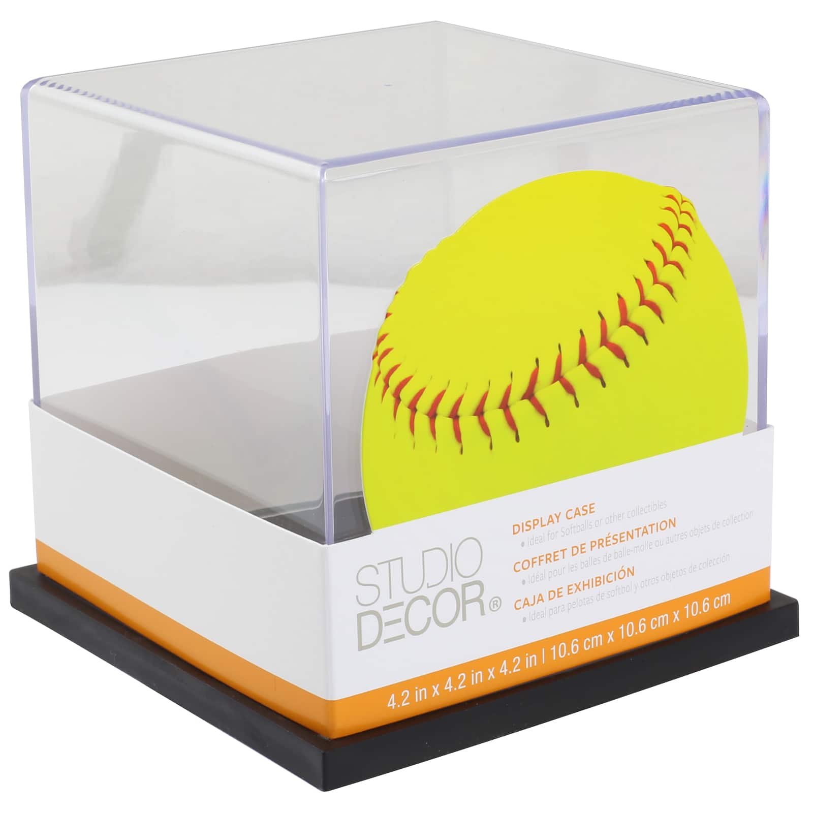 Softball Display Case by Studio D&#xE9;cor&#xAE;