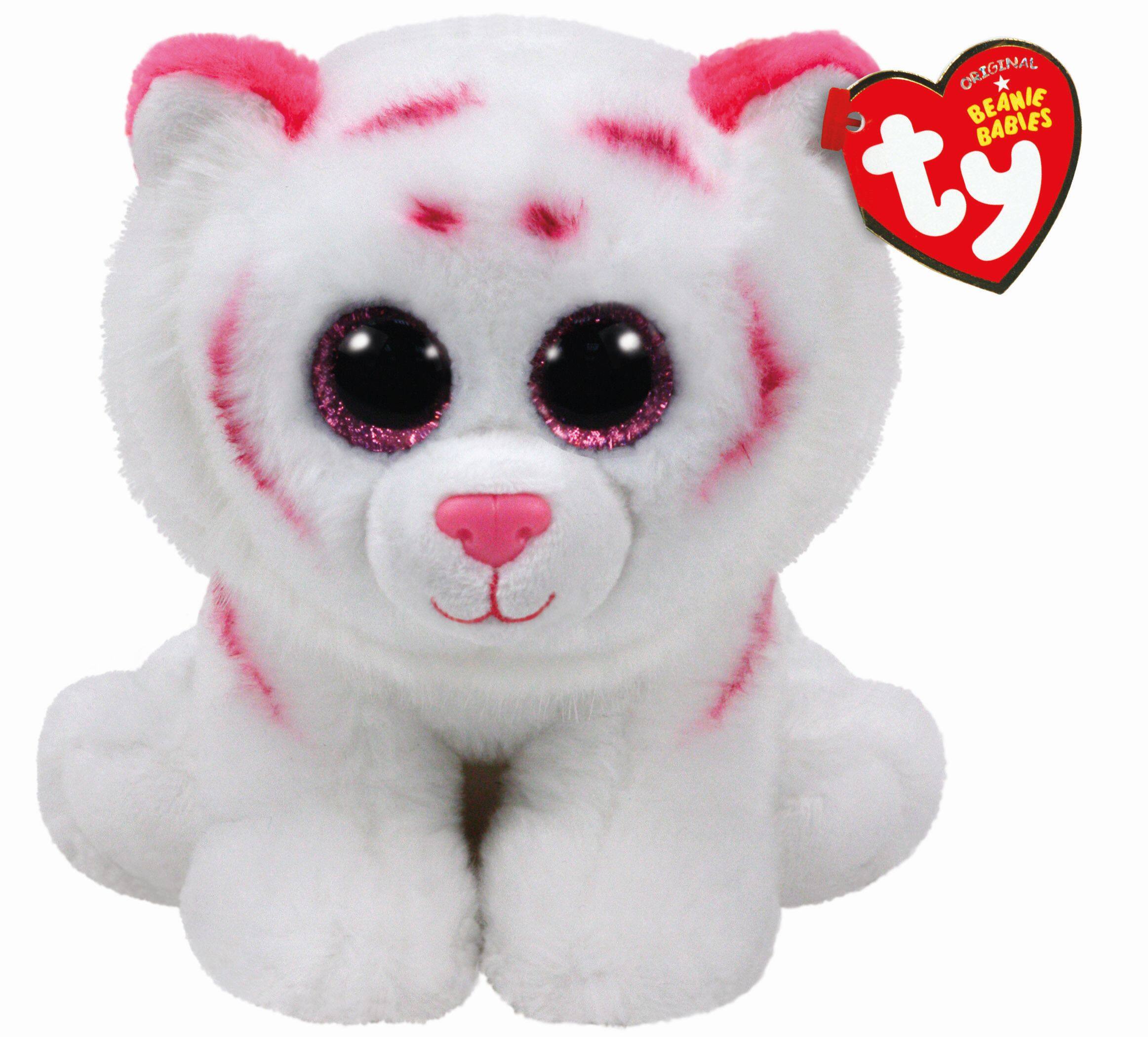 Find the Ty Original Beanie Babies® Pink & White Tabor Tiger, Regular