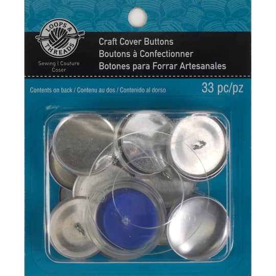 Craft Cover Button Kit by Loops & Threads® | Buttons | Michaels