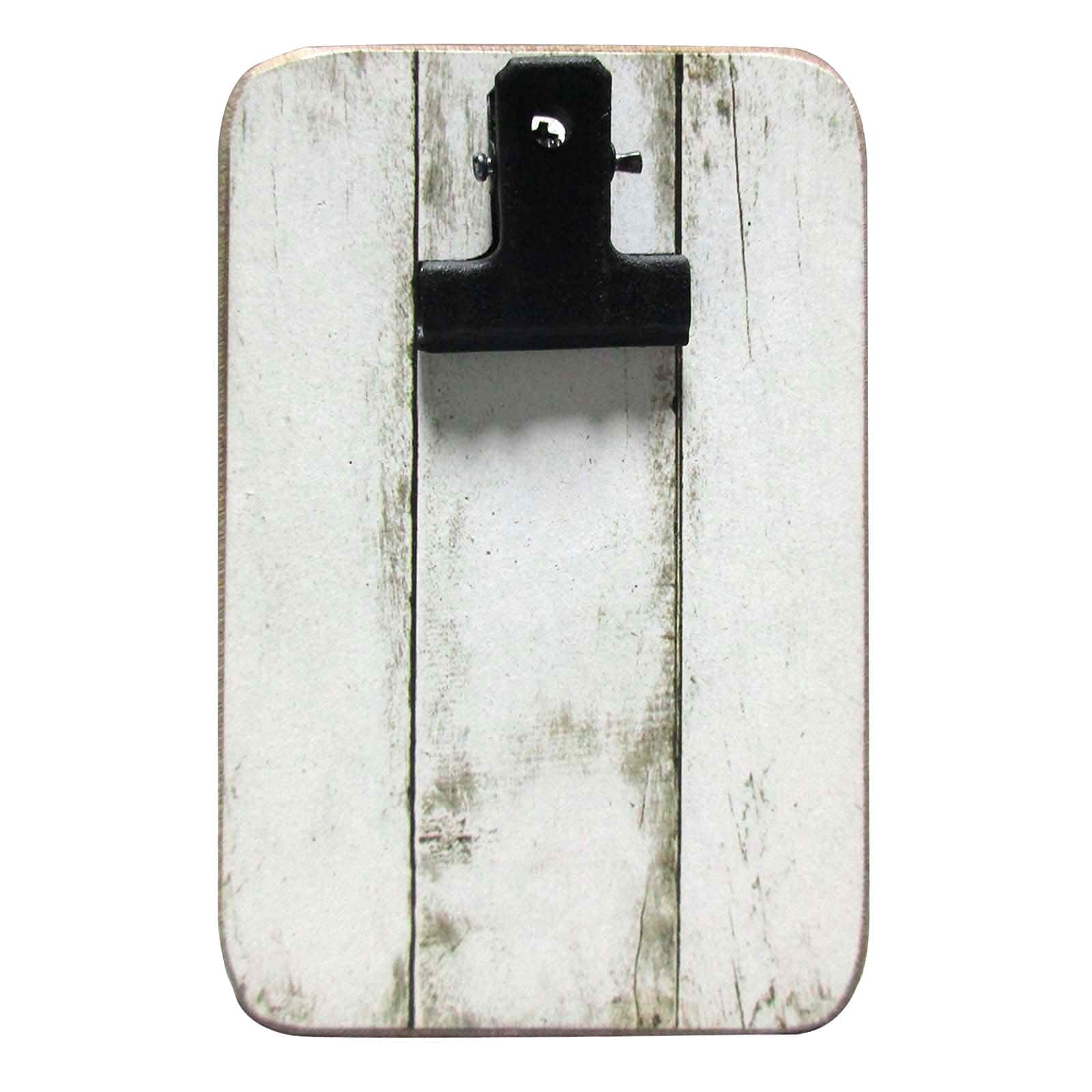 White Distressed Mini Clip Frame by Studio Décor®