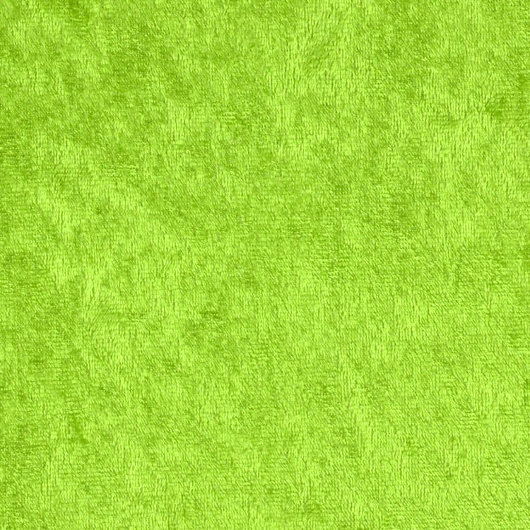 Lime Green Panne Velvet