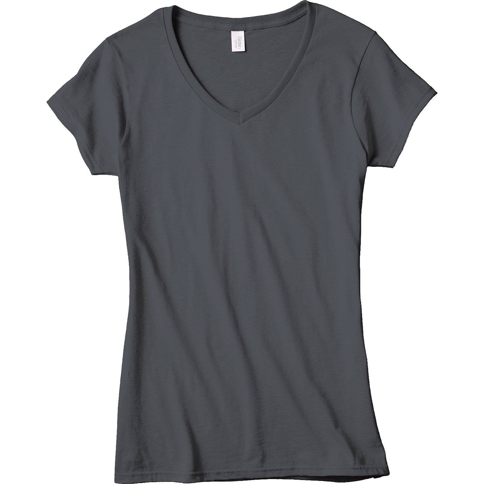 gildan missy v neck