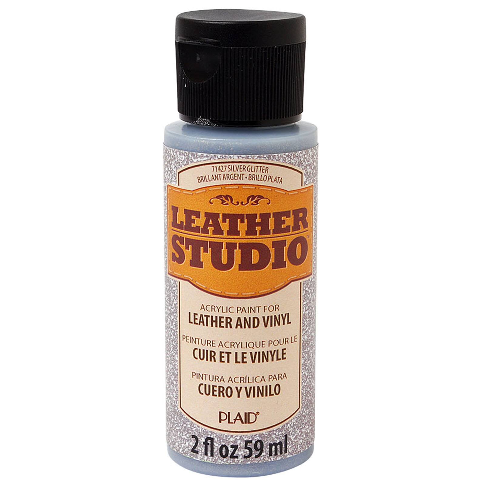 plaid leather studio high gloss finish