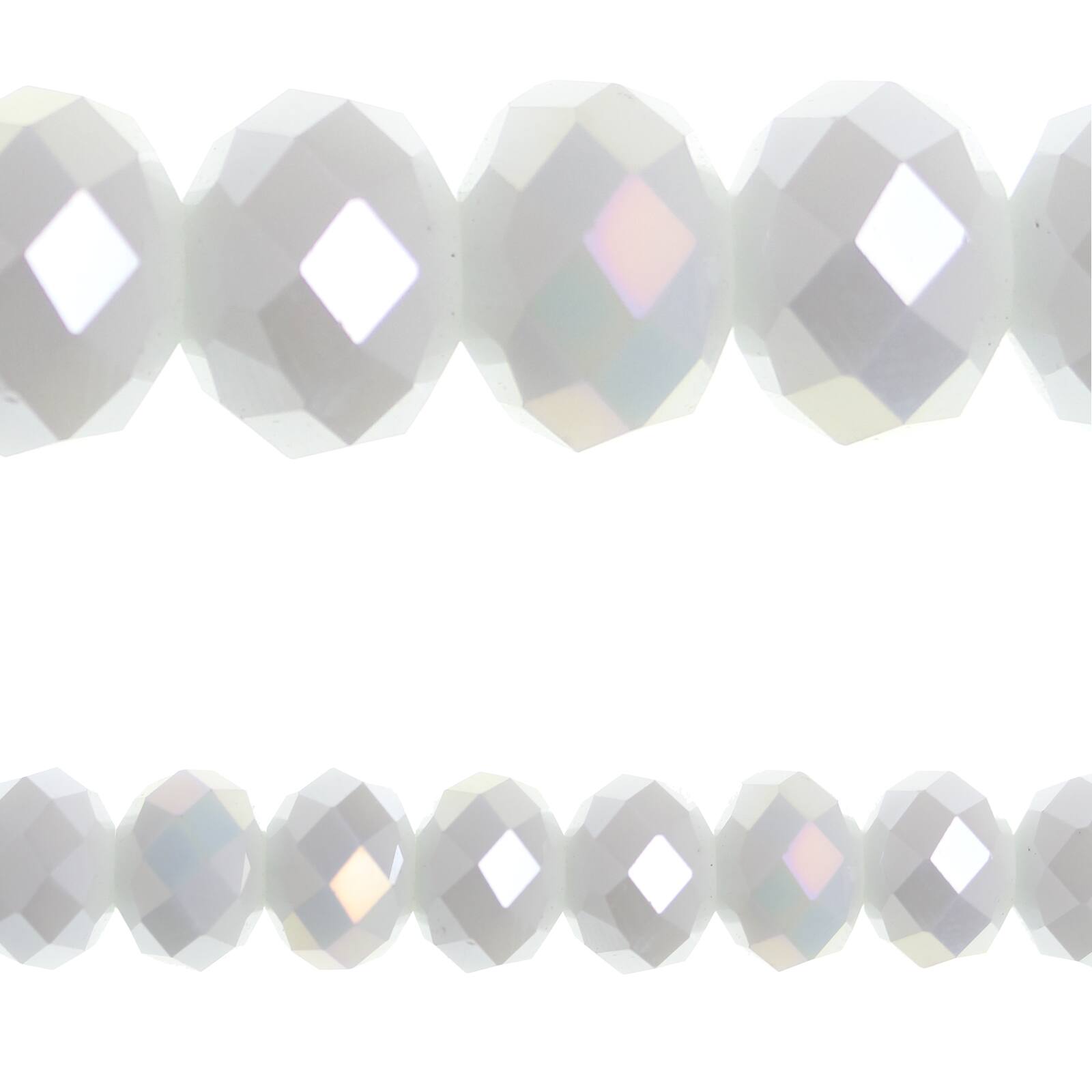 Buy the Halcraft® Bead Gallery® Glass Beads, White at Michaels