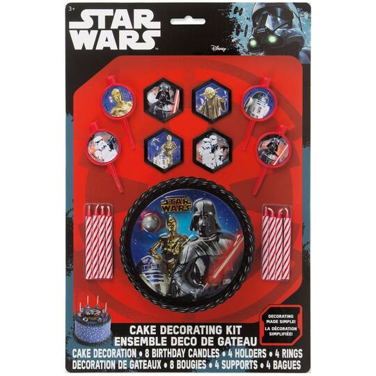 Star Wars Birthday Cake Decoration Kit Star Wars Birthday Cake Decoration Kit