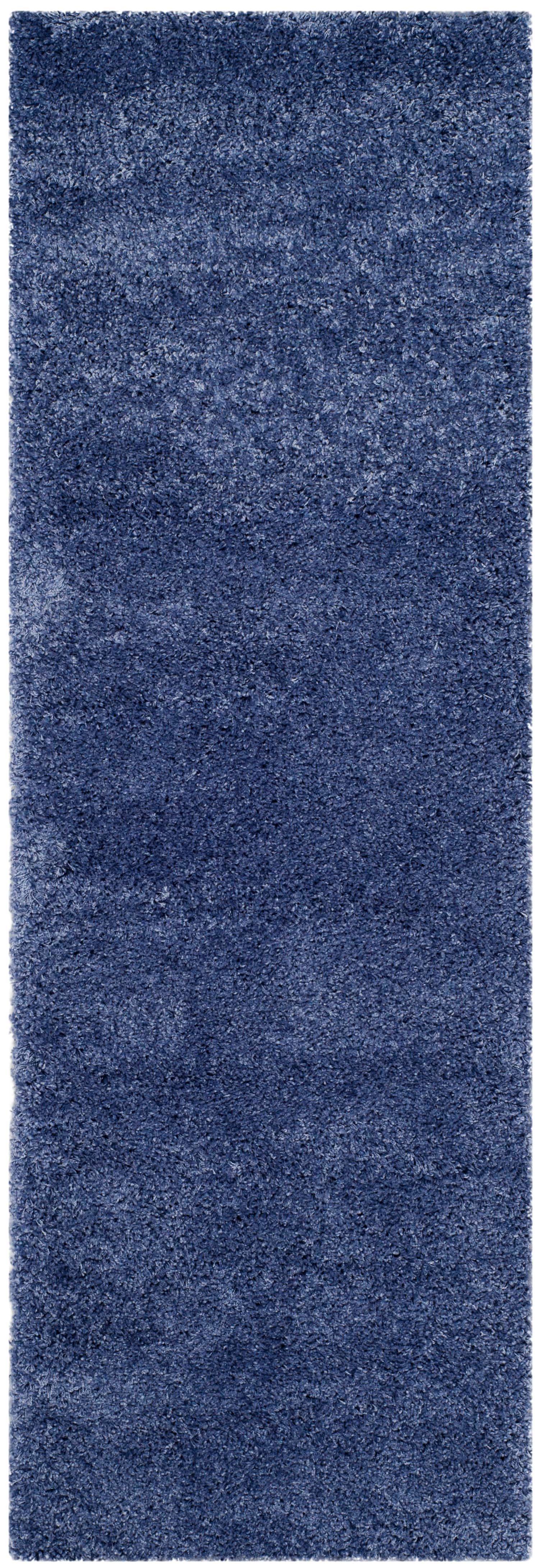 California Solid Shag 2'-3" X 7' Area Rug
