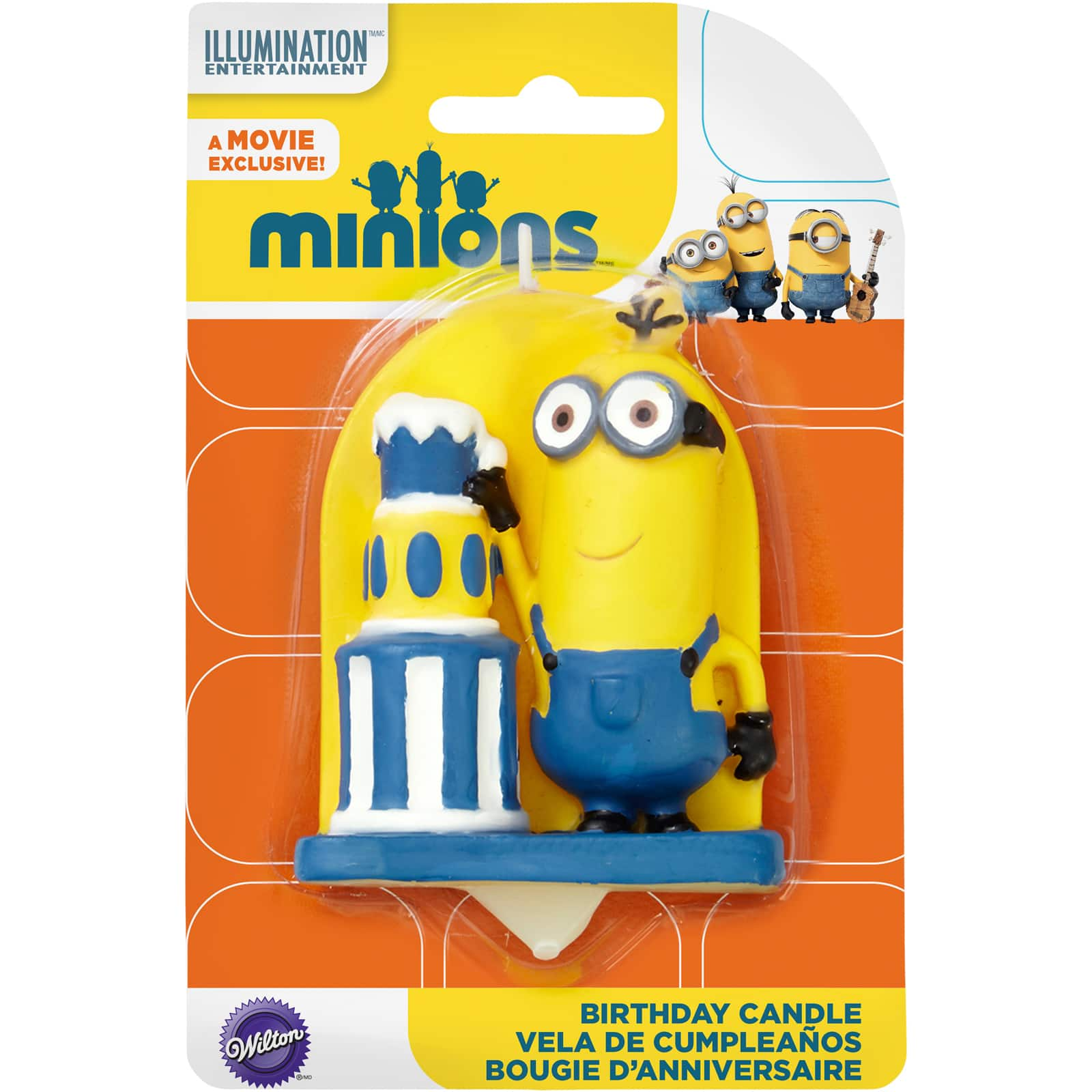 Find The Wilton Minions Birthday Candle At Michaels