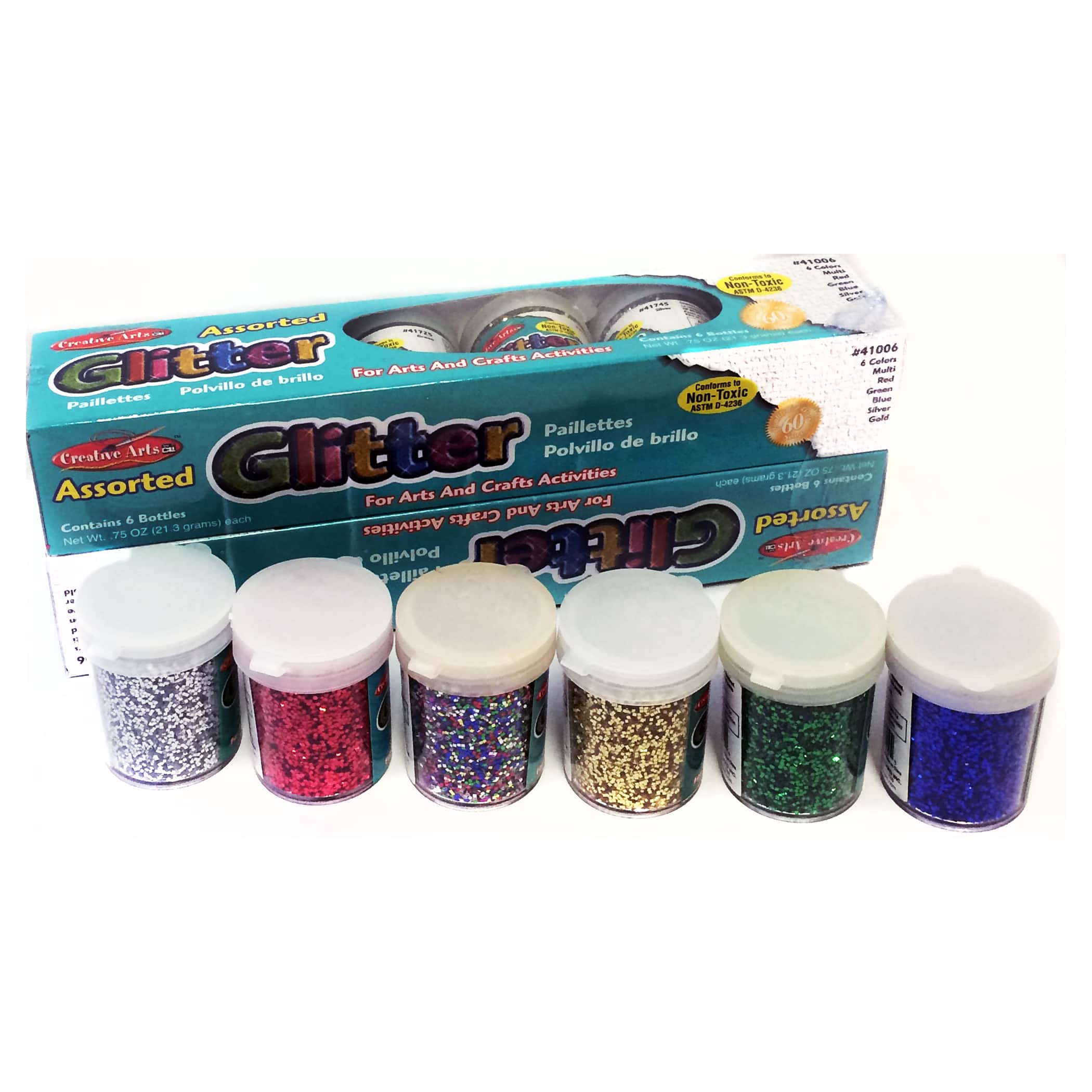 Creative Arts&#x2122; Glitter Set, Pack of 12