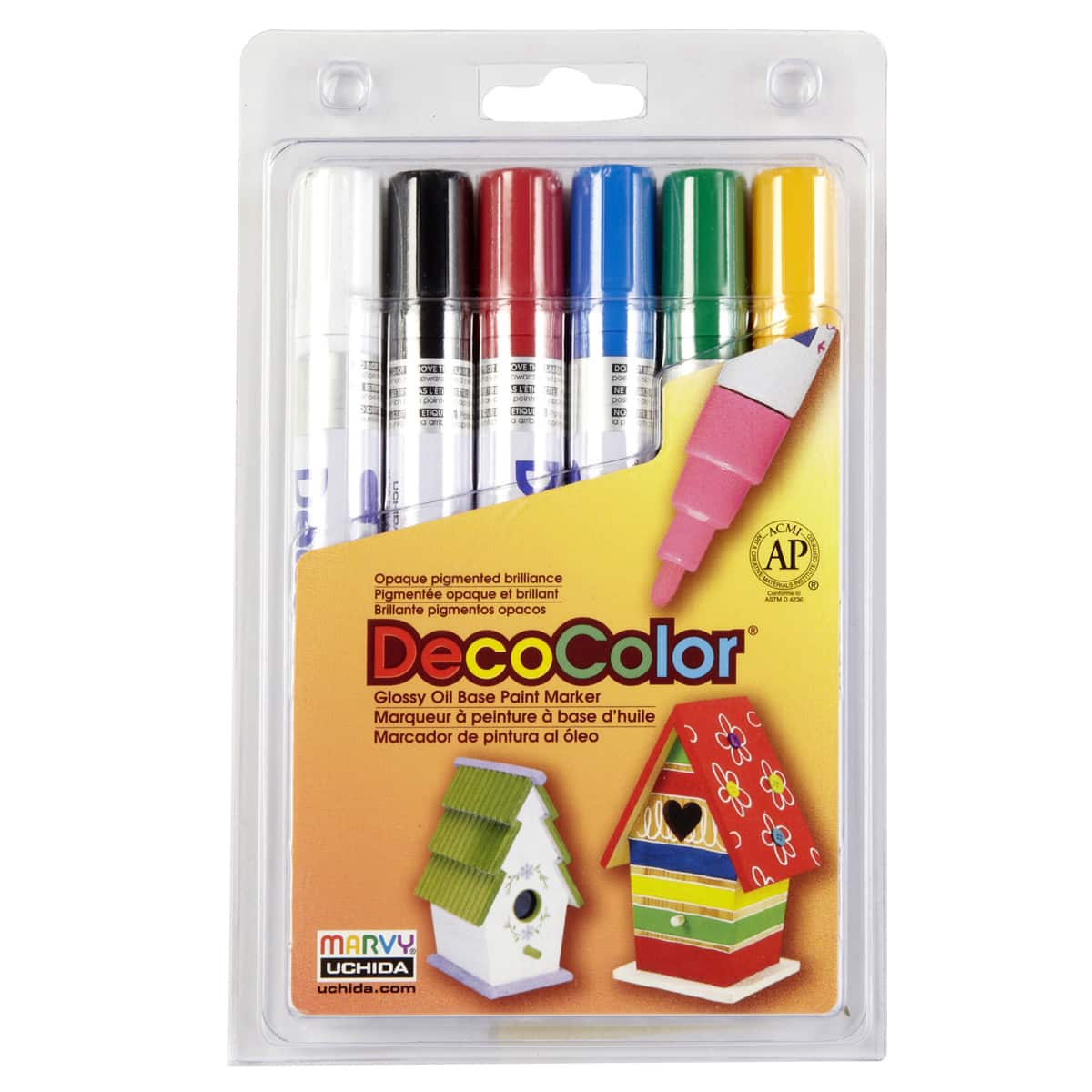 DecoColor™ Glossy Oil Base Paint Marker, Broad