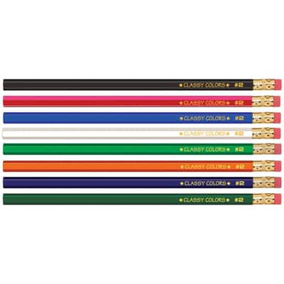 35 pcs Bendy Flexible Soft Pencils Multi Colored