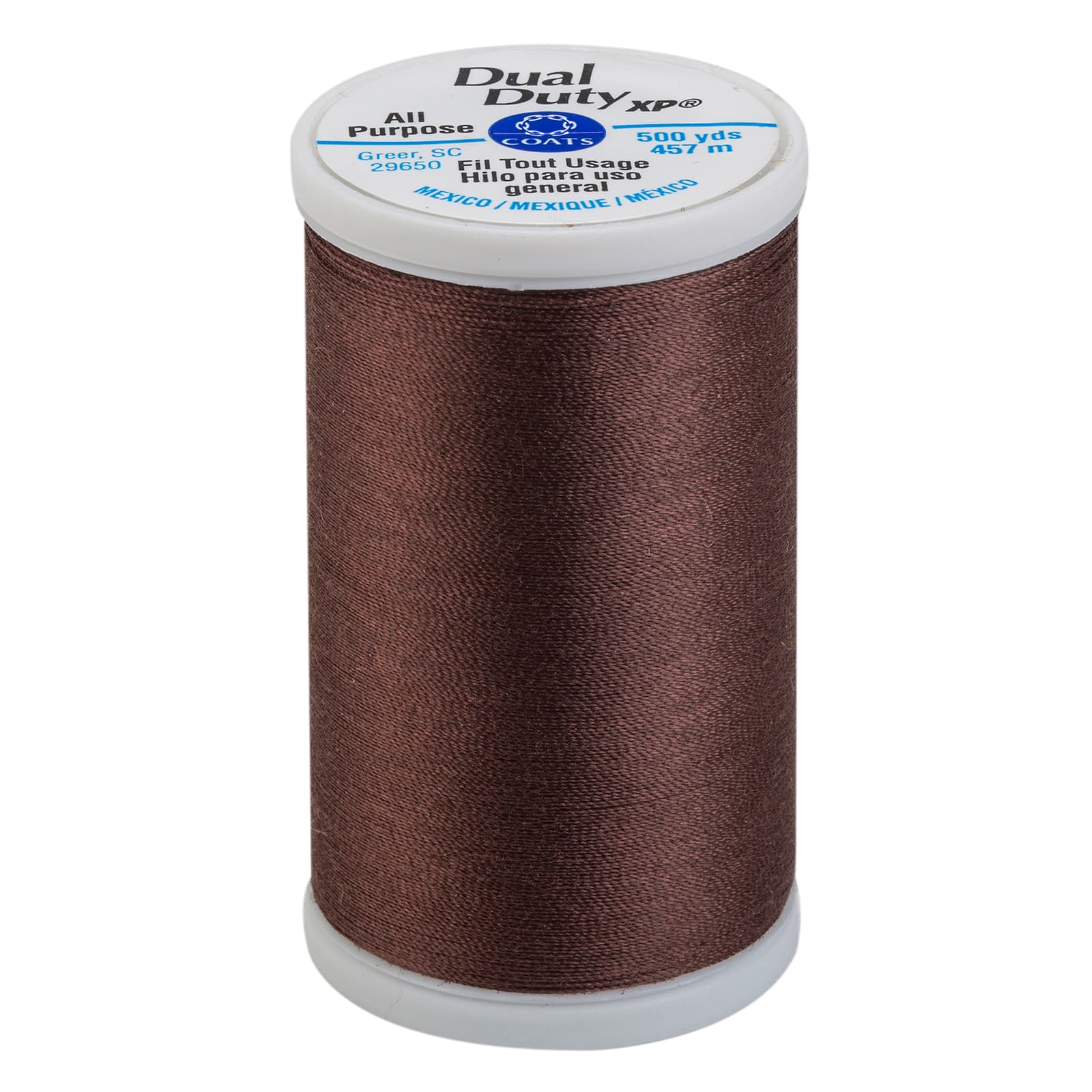 White - Dual Duty XP General Purpose Thread 500yd - Coats