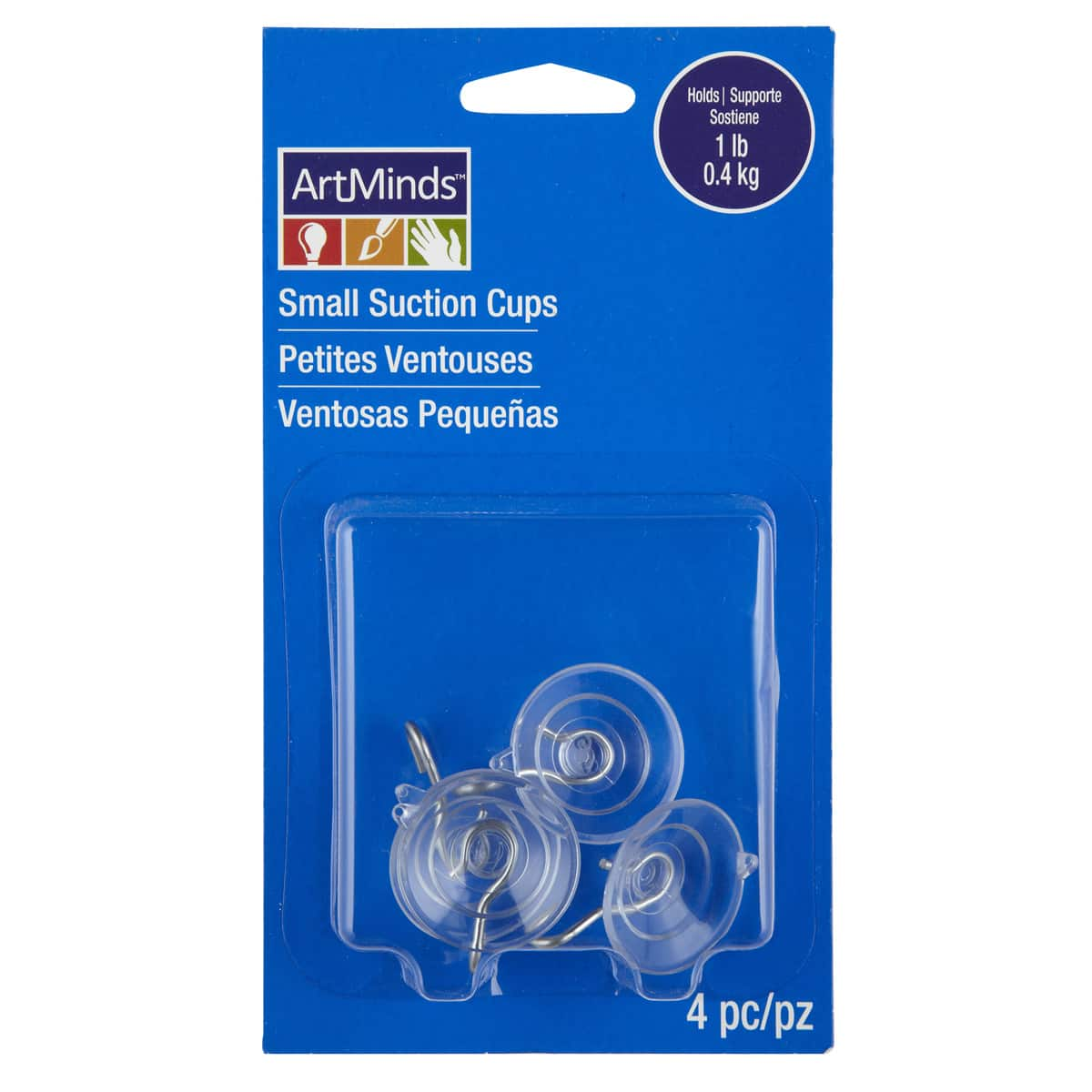 Artminds Small Suction Cup Hooks