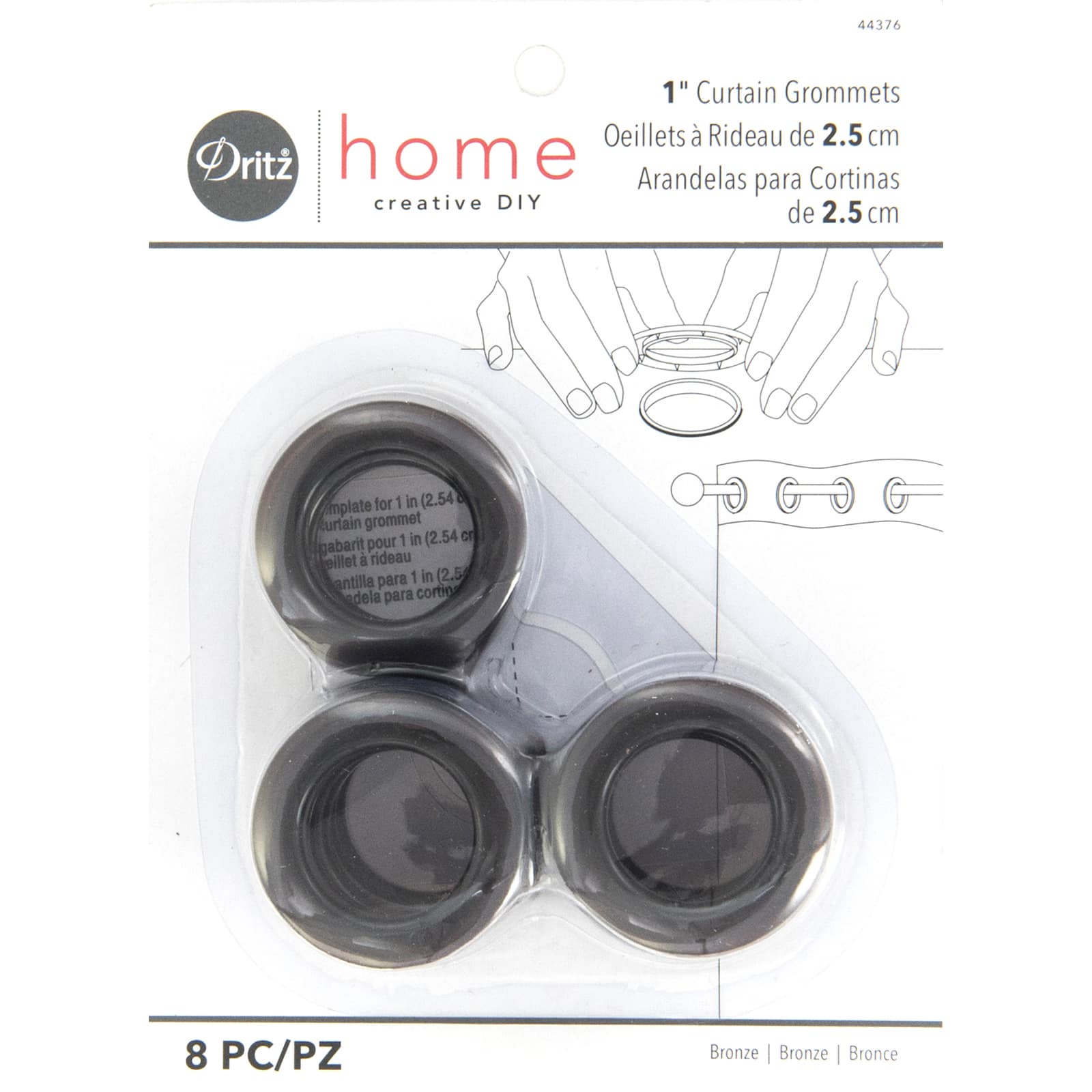 Dritz Black Home Decorative Nails