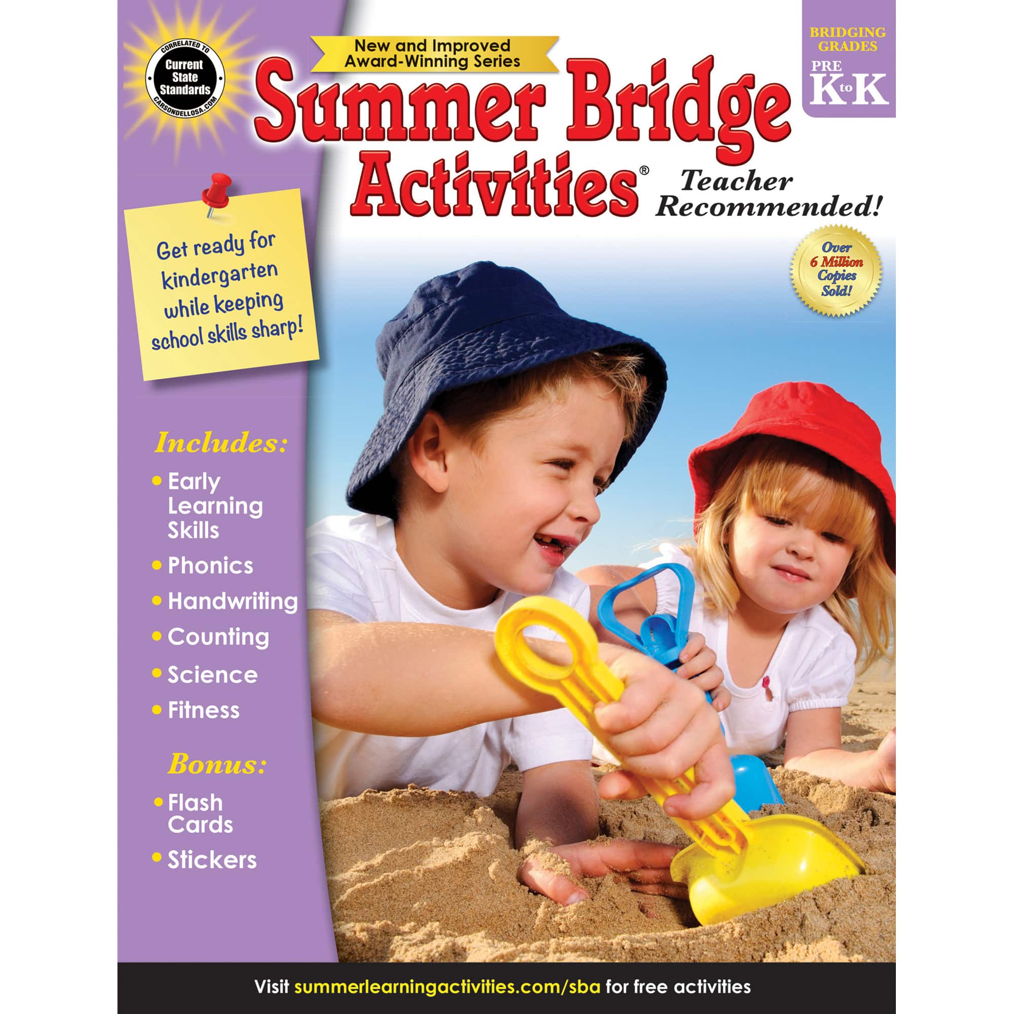 Summer Bridge Activities® Workbook, Grades PreK-K