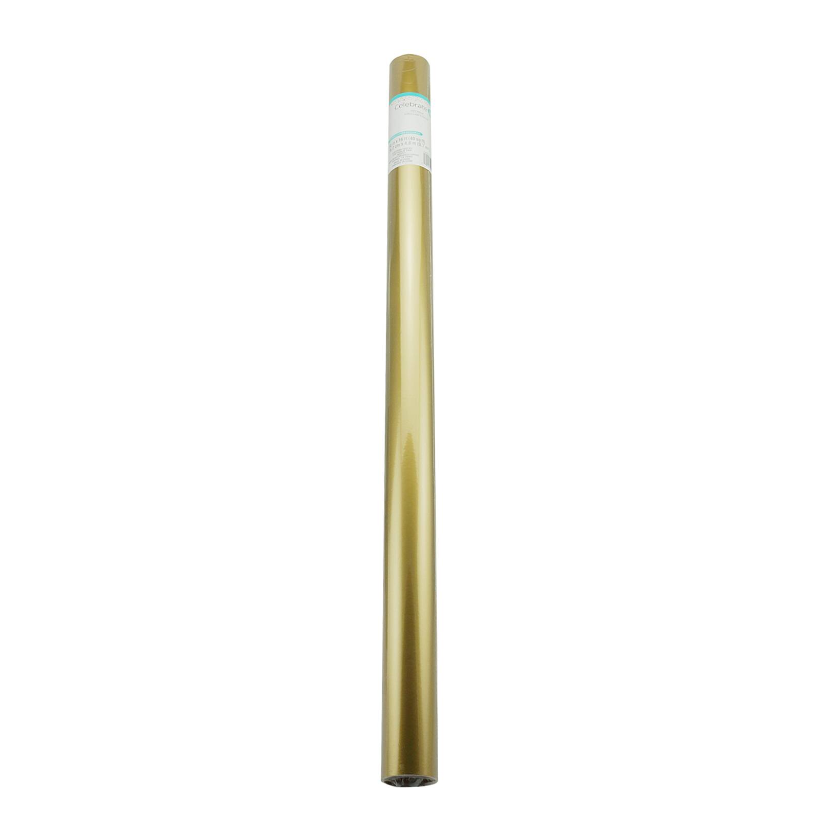 Shiny Gold Wrapping Paper By Celebrate It™