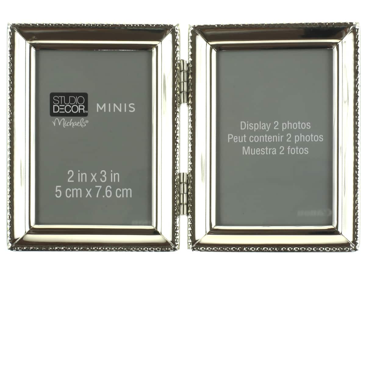 2 Opening Metal Hinged Mini Frame by Studio Décor®
