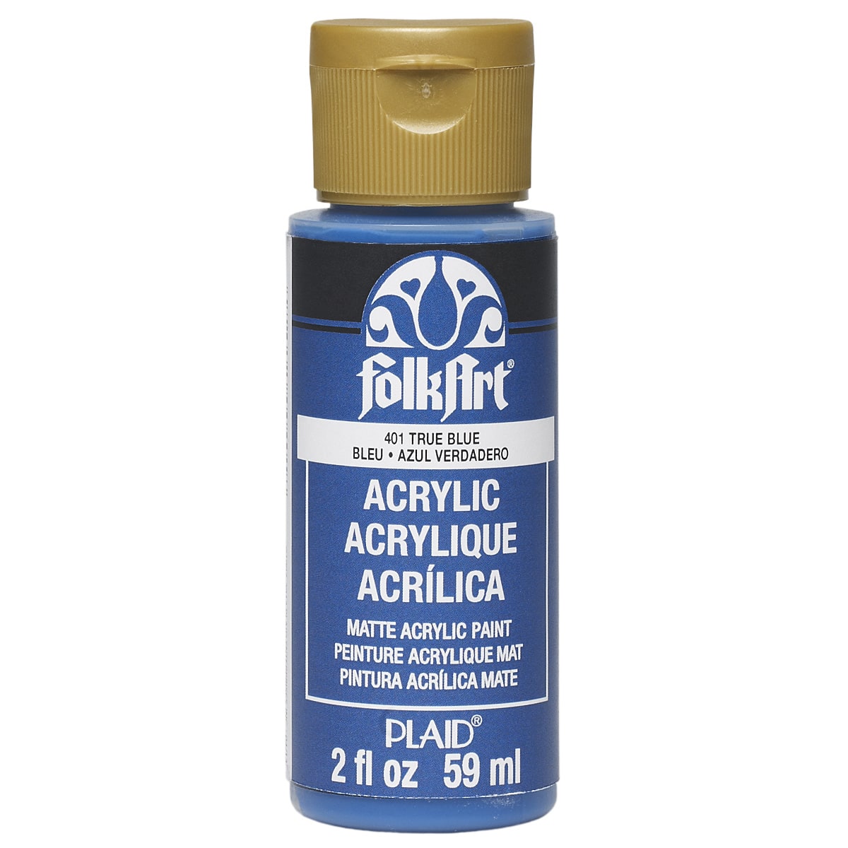 FolkArt Matte Acrylic Paint – 2oz Canyon Sunset, Artist Quality For Crafts