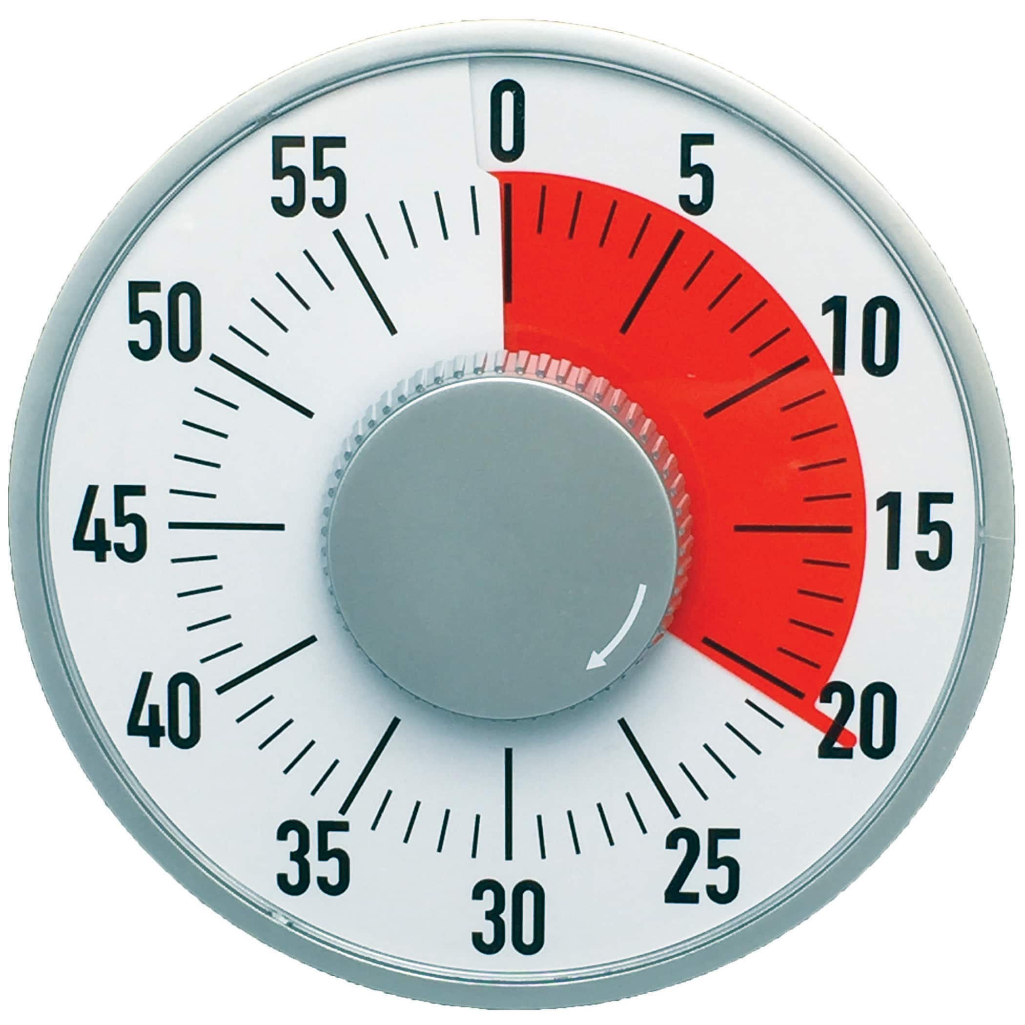 12 Pack: Ashley Productions Big Time To Go 6" Timer