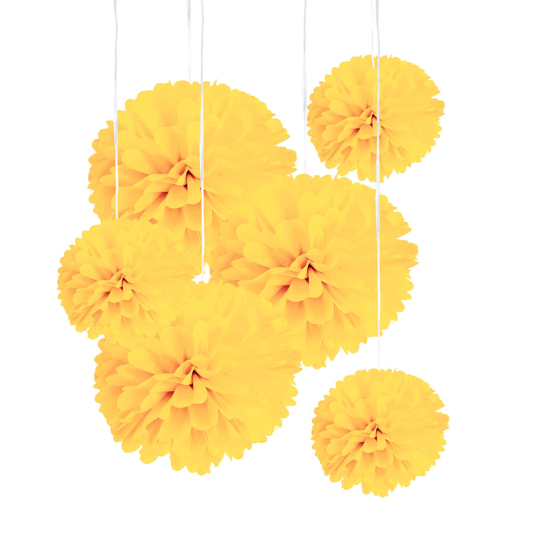 Shop for the Yellow Paper Pom Poms It™ at Michaels