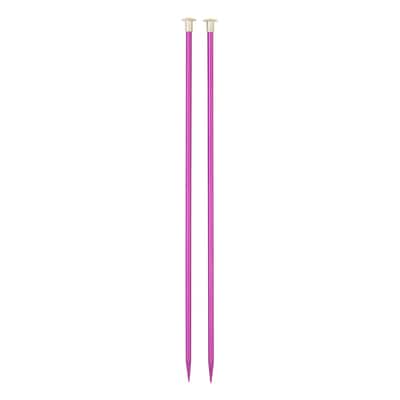 10"" Anodized Aluminum Knitting Needles by Loops & Threads® image