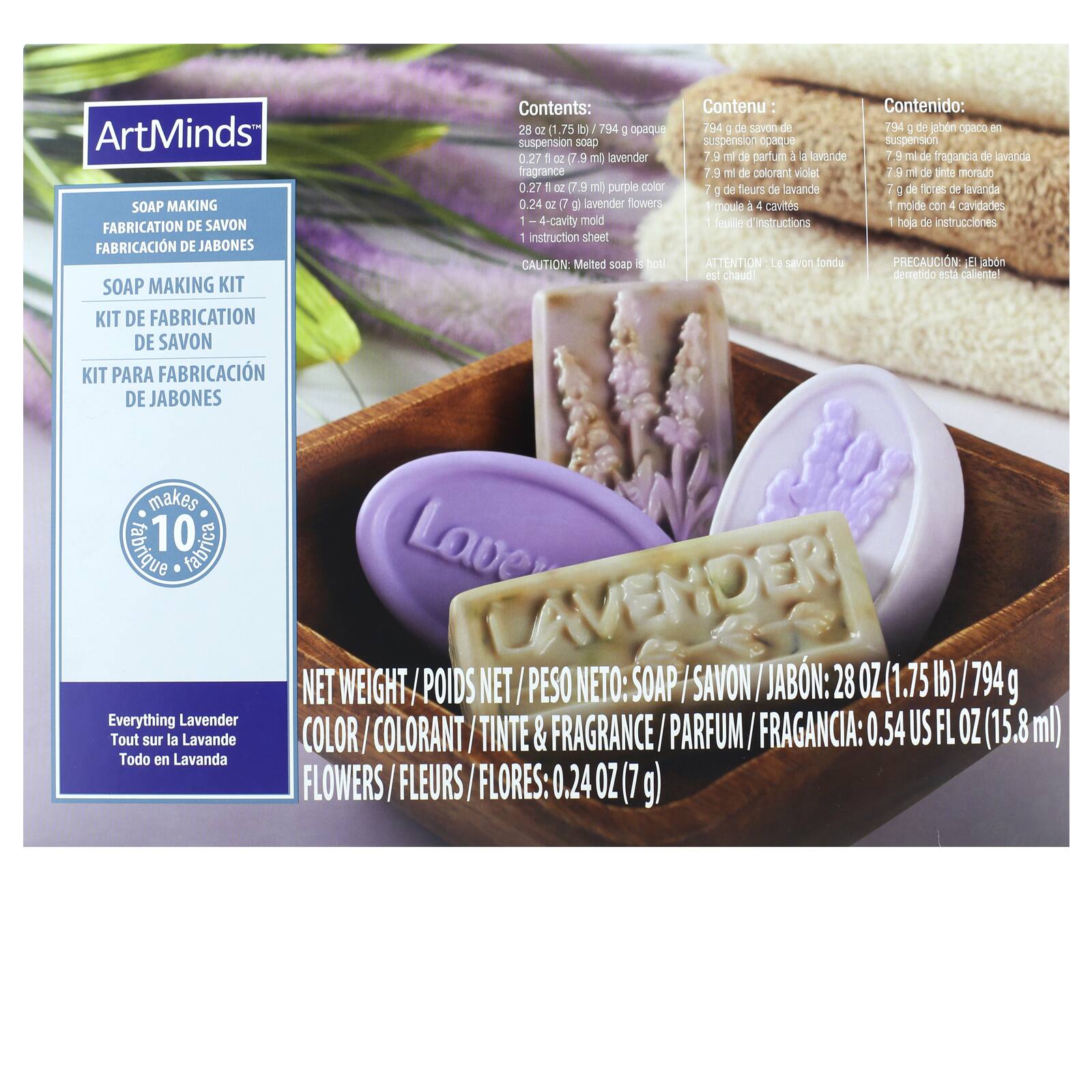 Find the Everything Lavender Soap Making Kit by ArtMinds ...