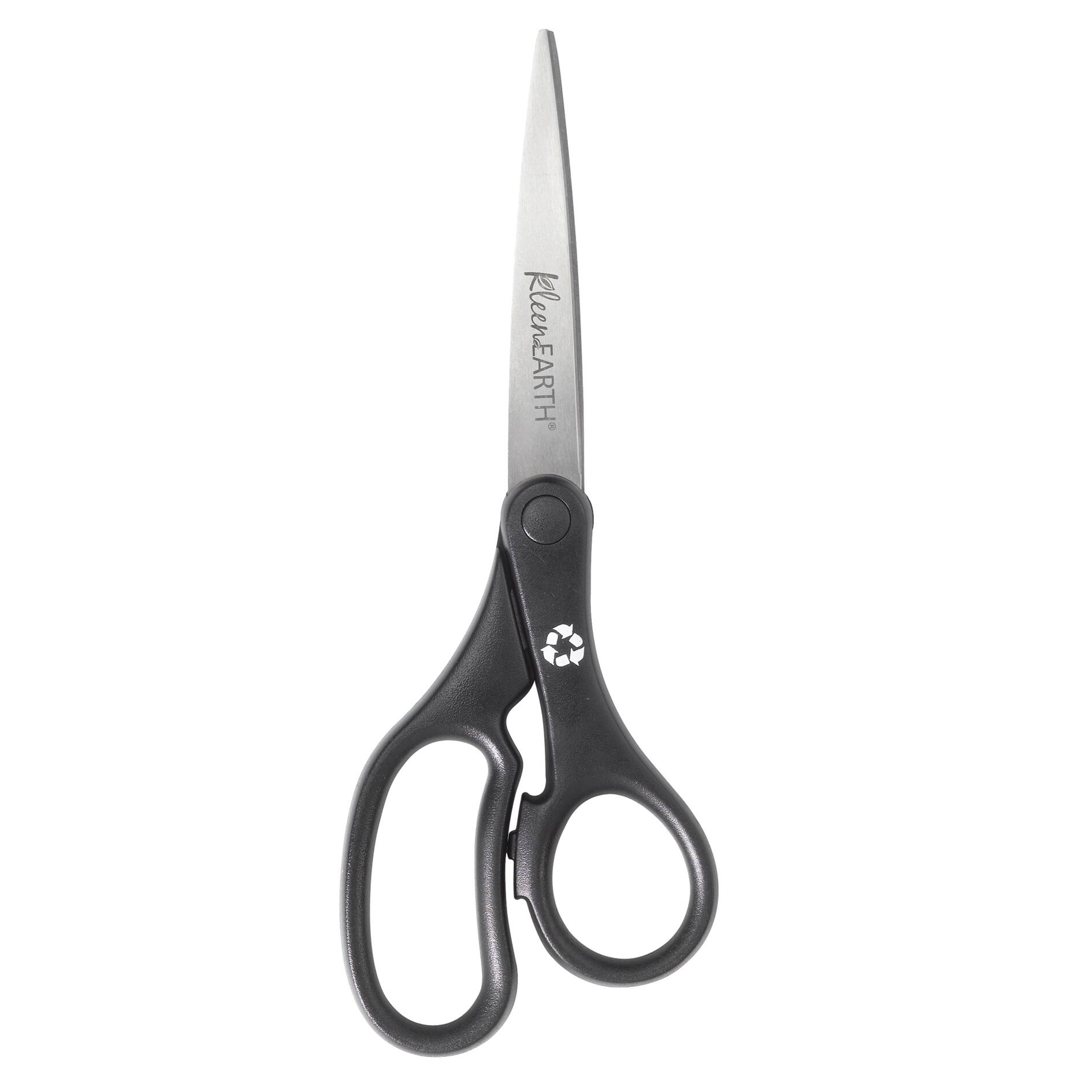 Westcott&#xAE; KleenEarth Basic 8&#x22; Straight Scissors, 6 Pack