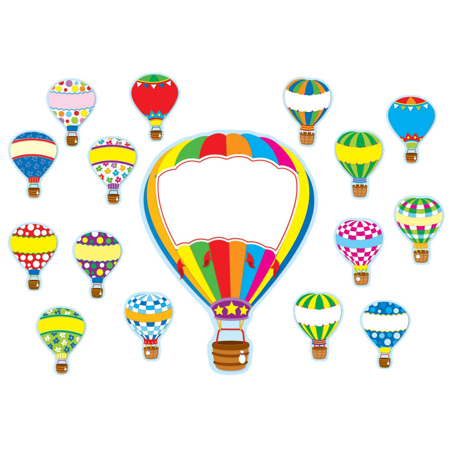 Carson Dellosa™ Hot Air Balloons Bulletin Board Set, 38 Pieces