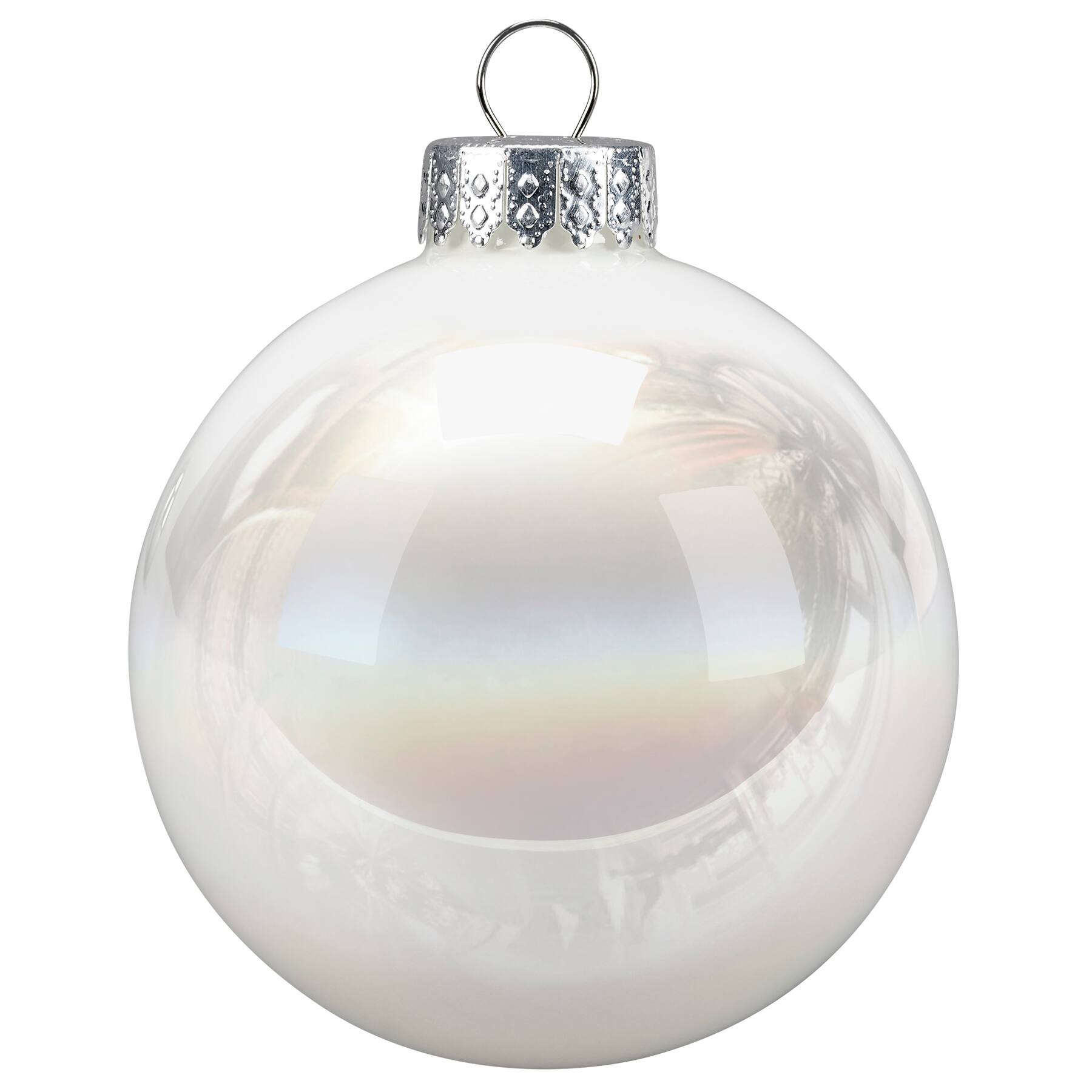 Buy the 8ct Shiny Glass Ball Ornaments By Ashland® at Michaels
