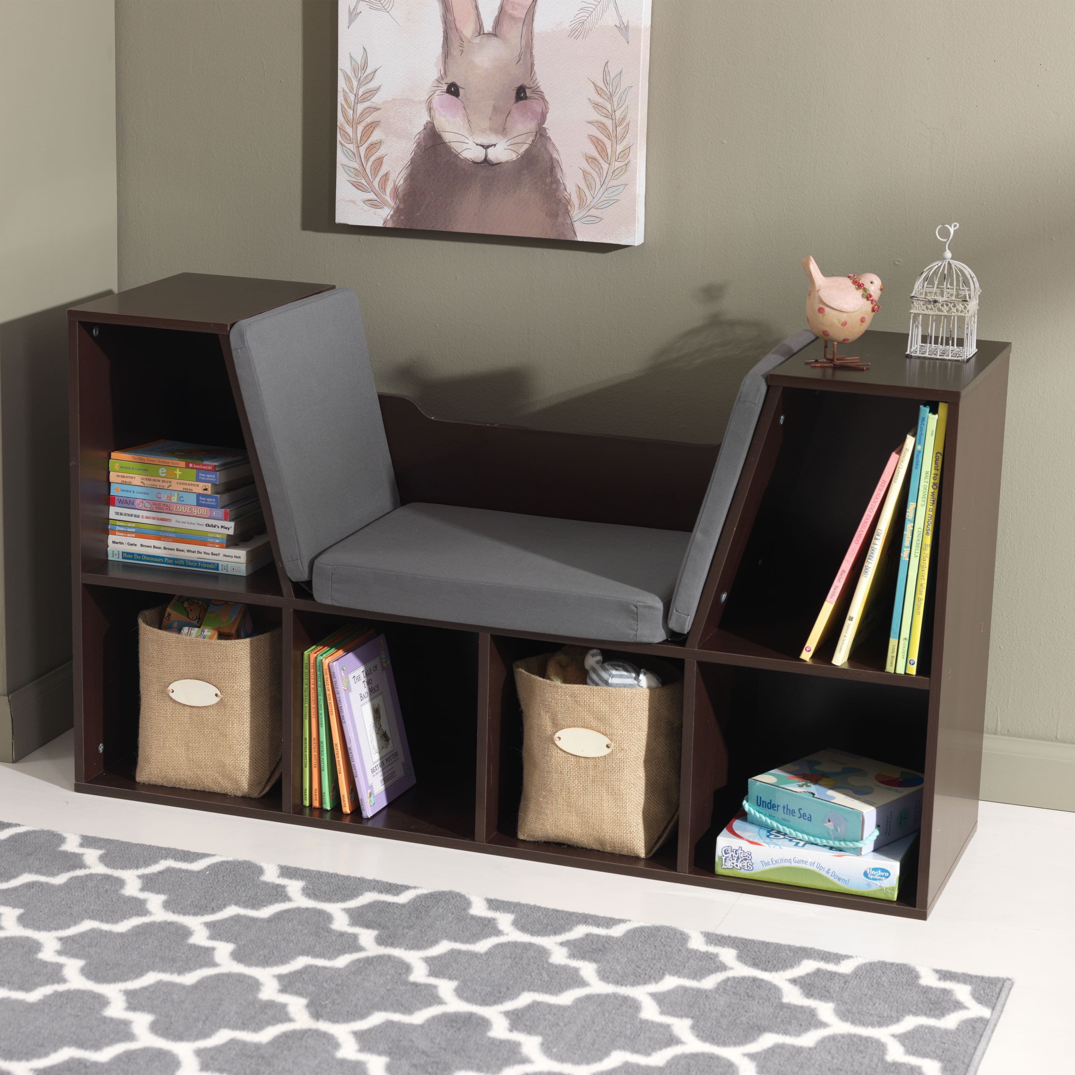 KidKraft Bookcase with Reading Nook