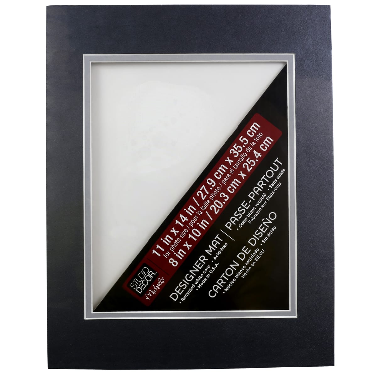 Double Picture Frame Mats 11x14 for 8x10 Fancy Cut Corners, Choice of Cuts  & Color Custom Sizes Available Archival Quality to Preserve. 